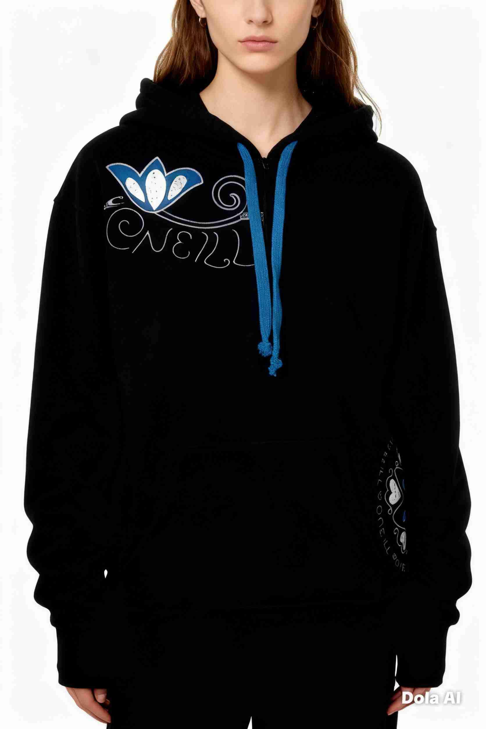 Polerón negro O'Neill con capucha