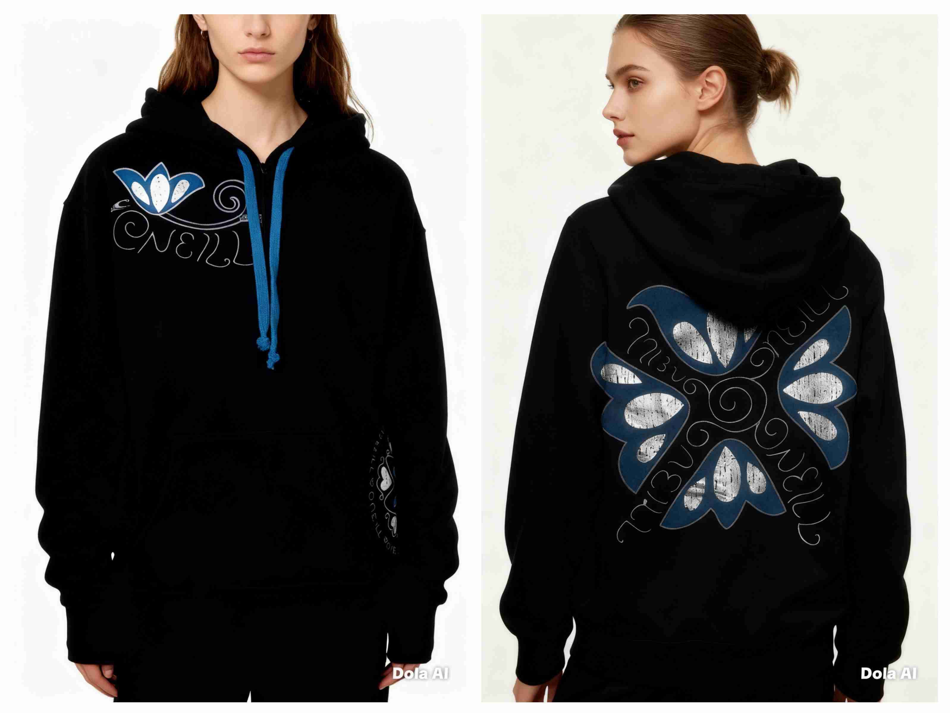 Polerón negro O'Neill con capucha - miniatura 3