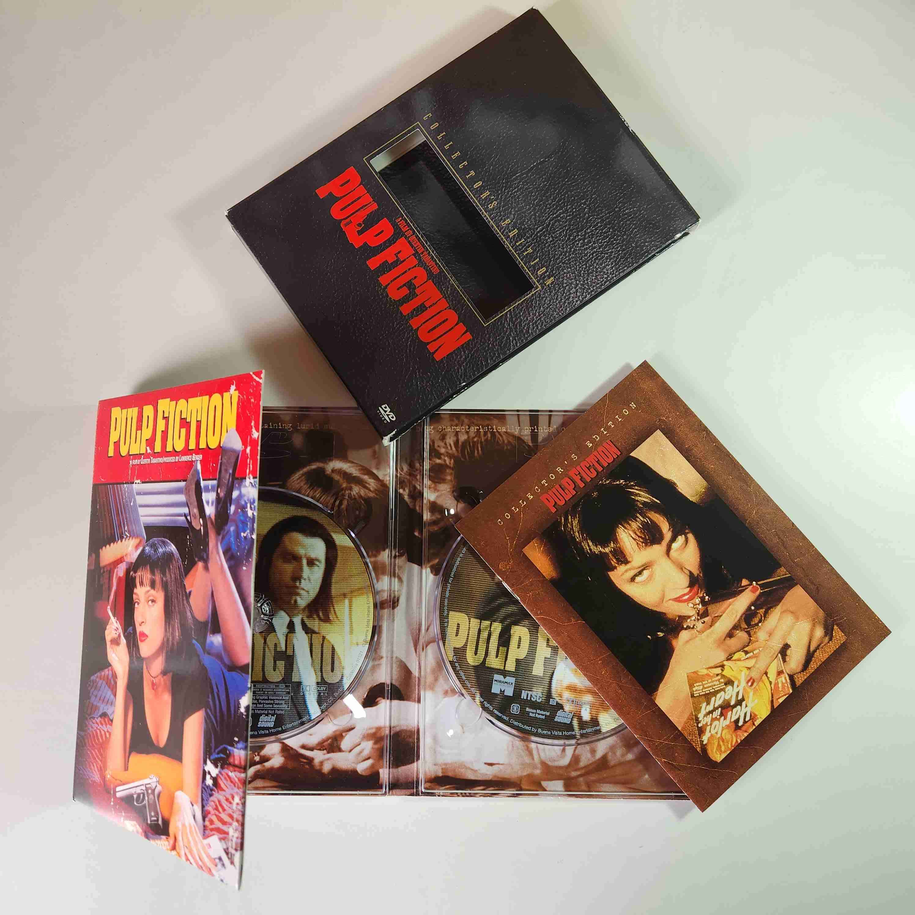 DVD Edicion coleccionista pulp fiction