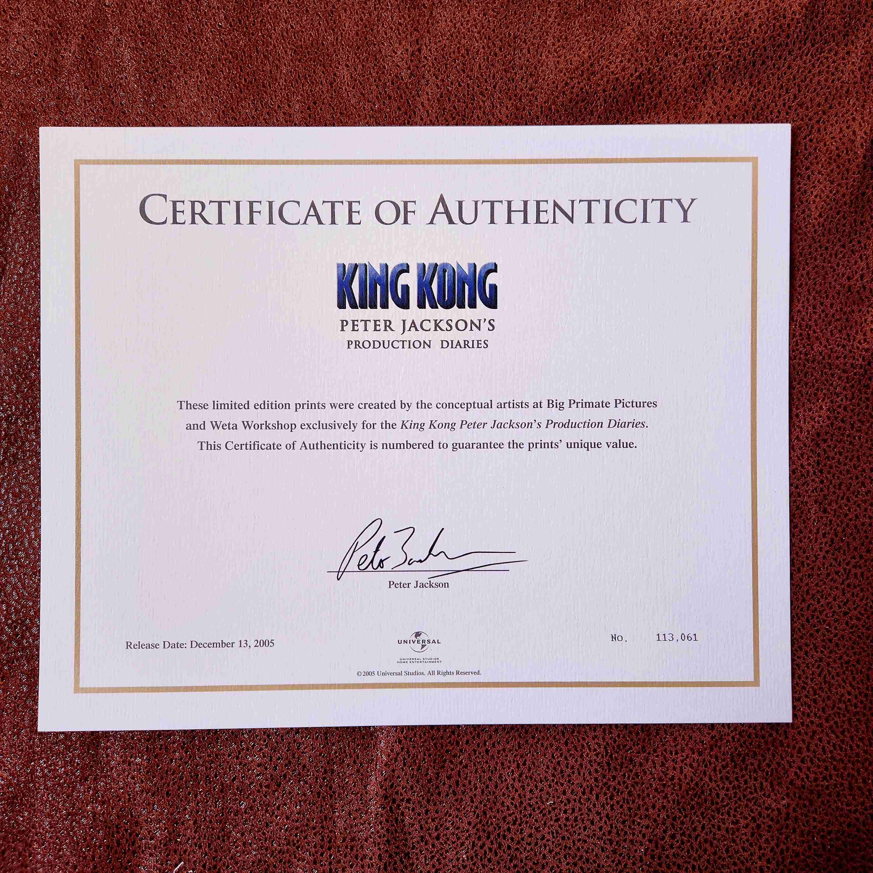 DVD portafolio coleccionista de King Kong - miniatura 6