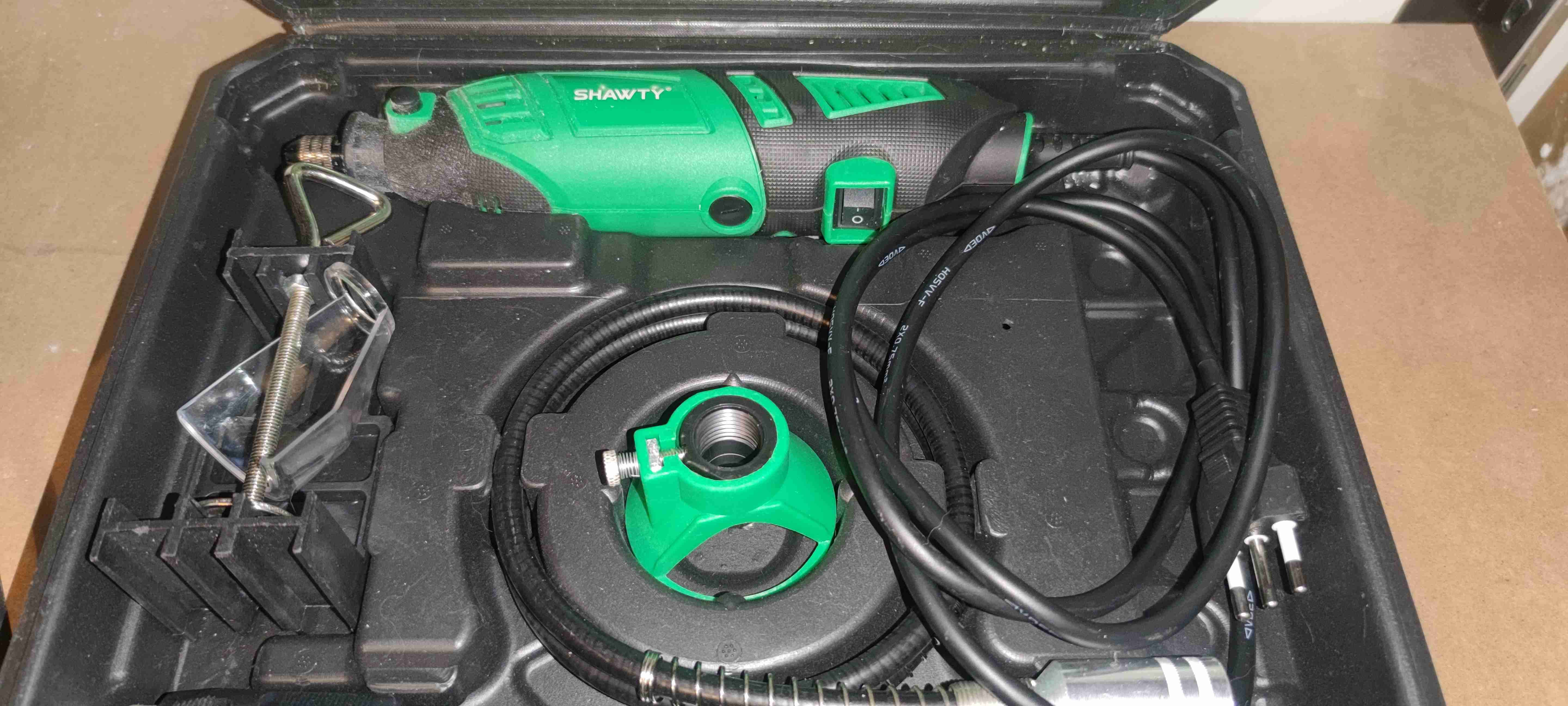 Herramienta rotativa verde Shawty