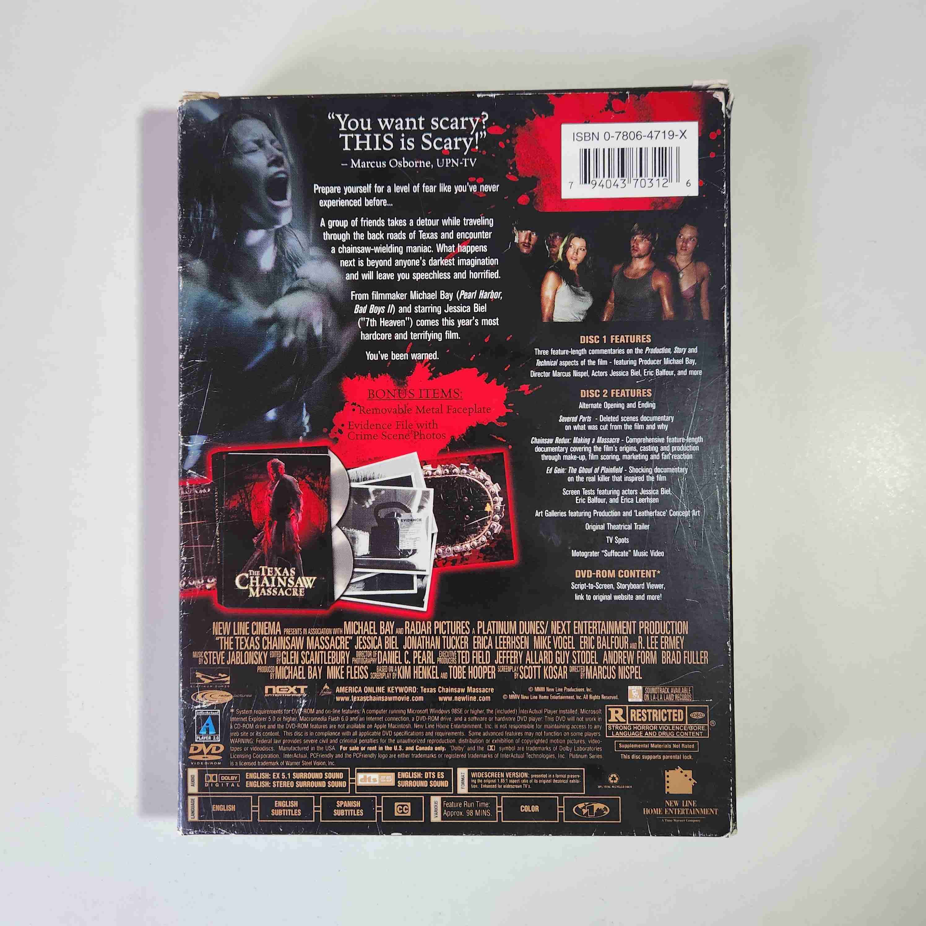 SET DVD COLECIONABLE LA MASACRE DE TEXAS - miniatura 3