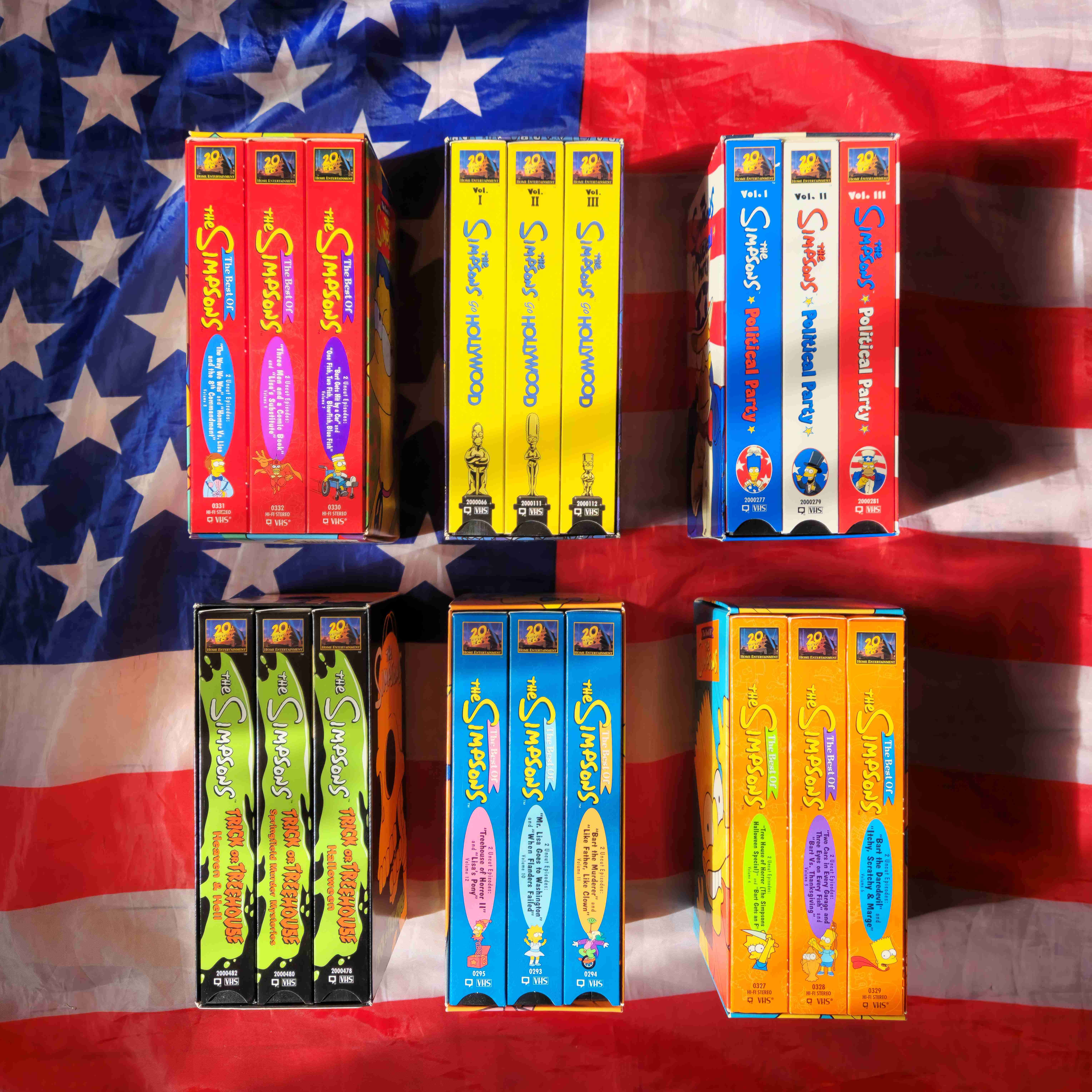 Coleccion de VHS de los simpsons 90's - miniatura 3