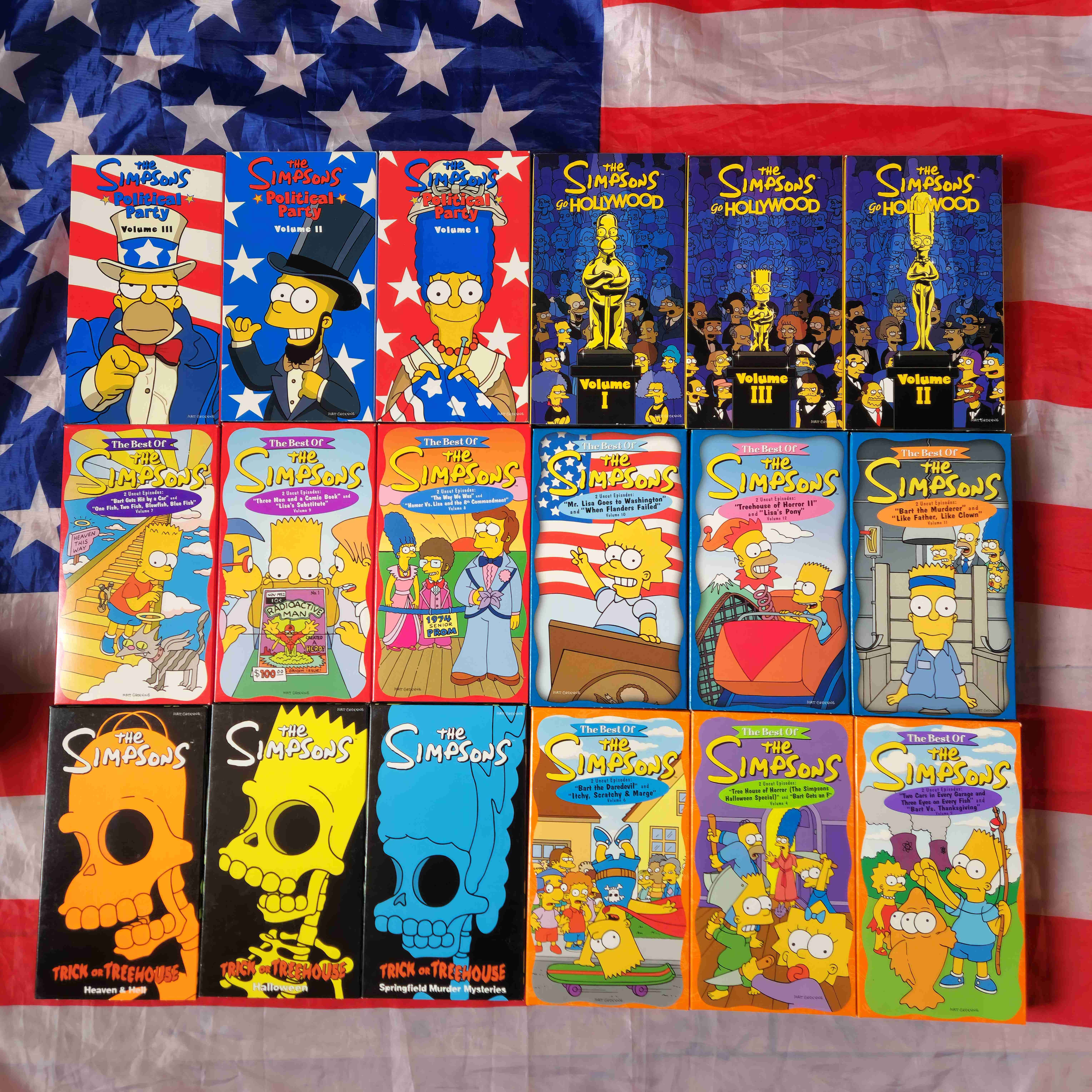 Coleccion de VHS de los simpsons 90's - miniatura 6