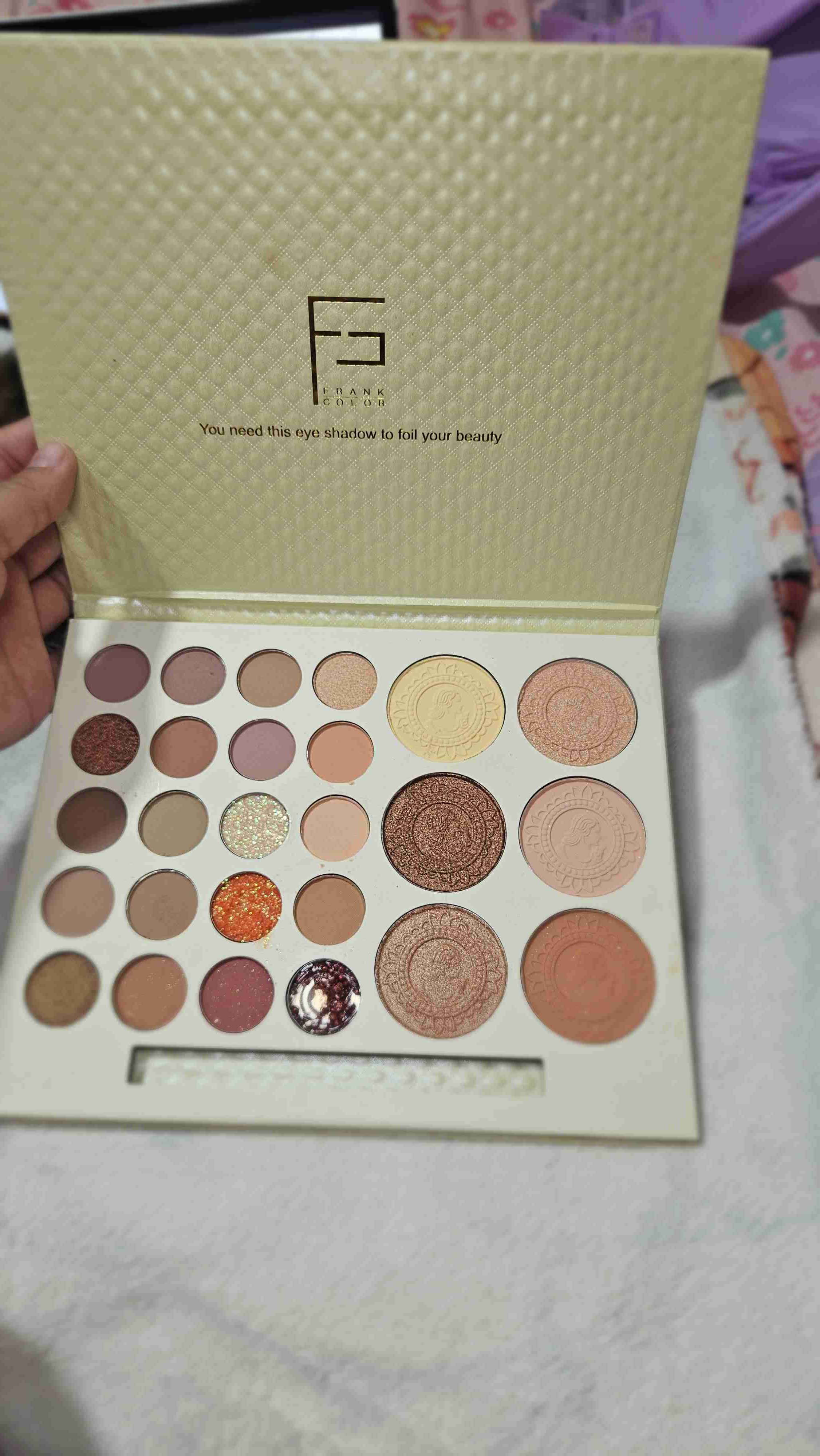 Paleta de sombras,Rubor