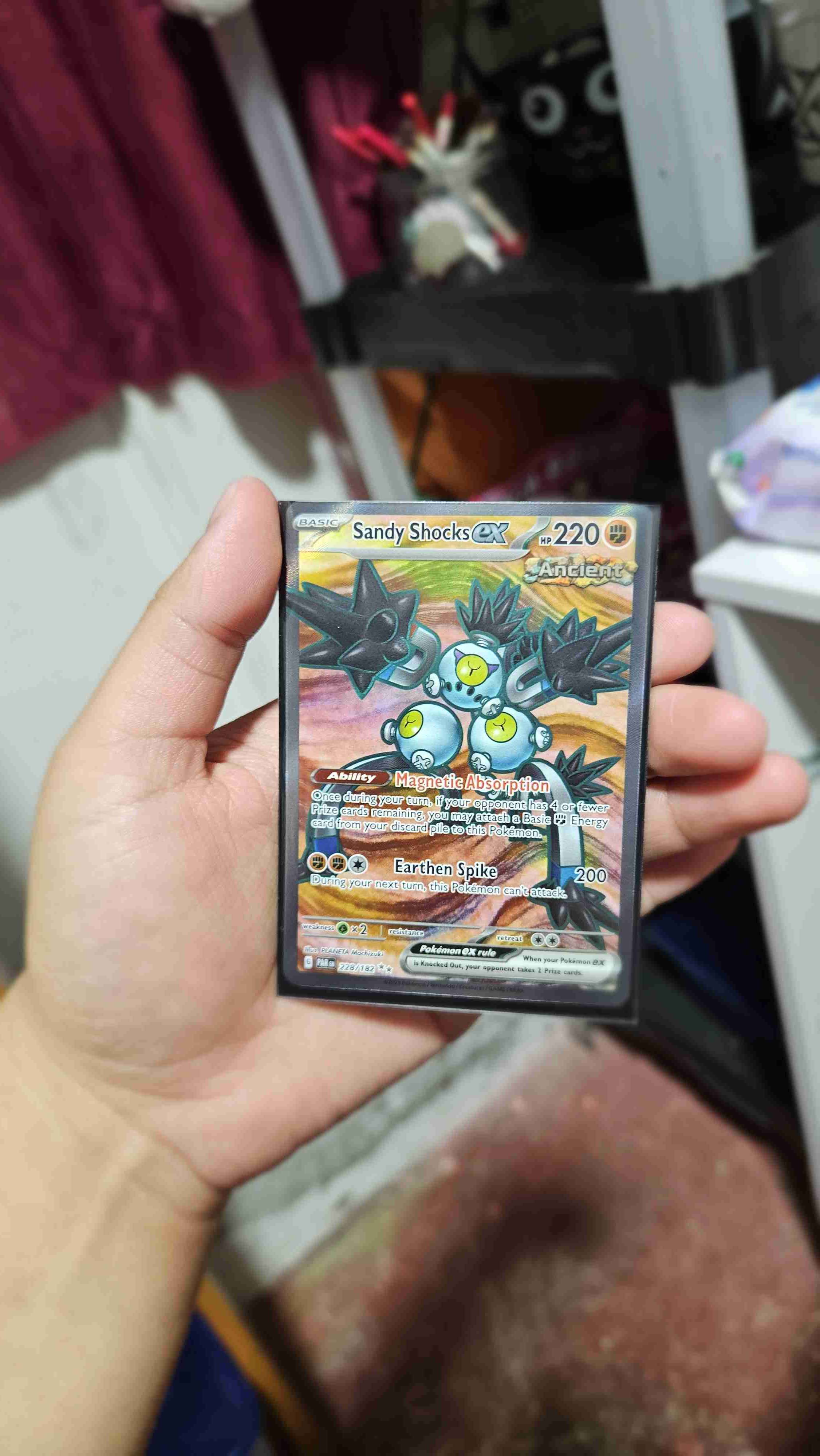 Carta Pokémon Sandy Shocks EX