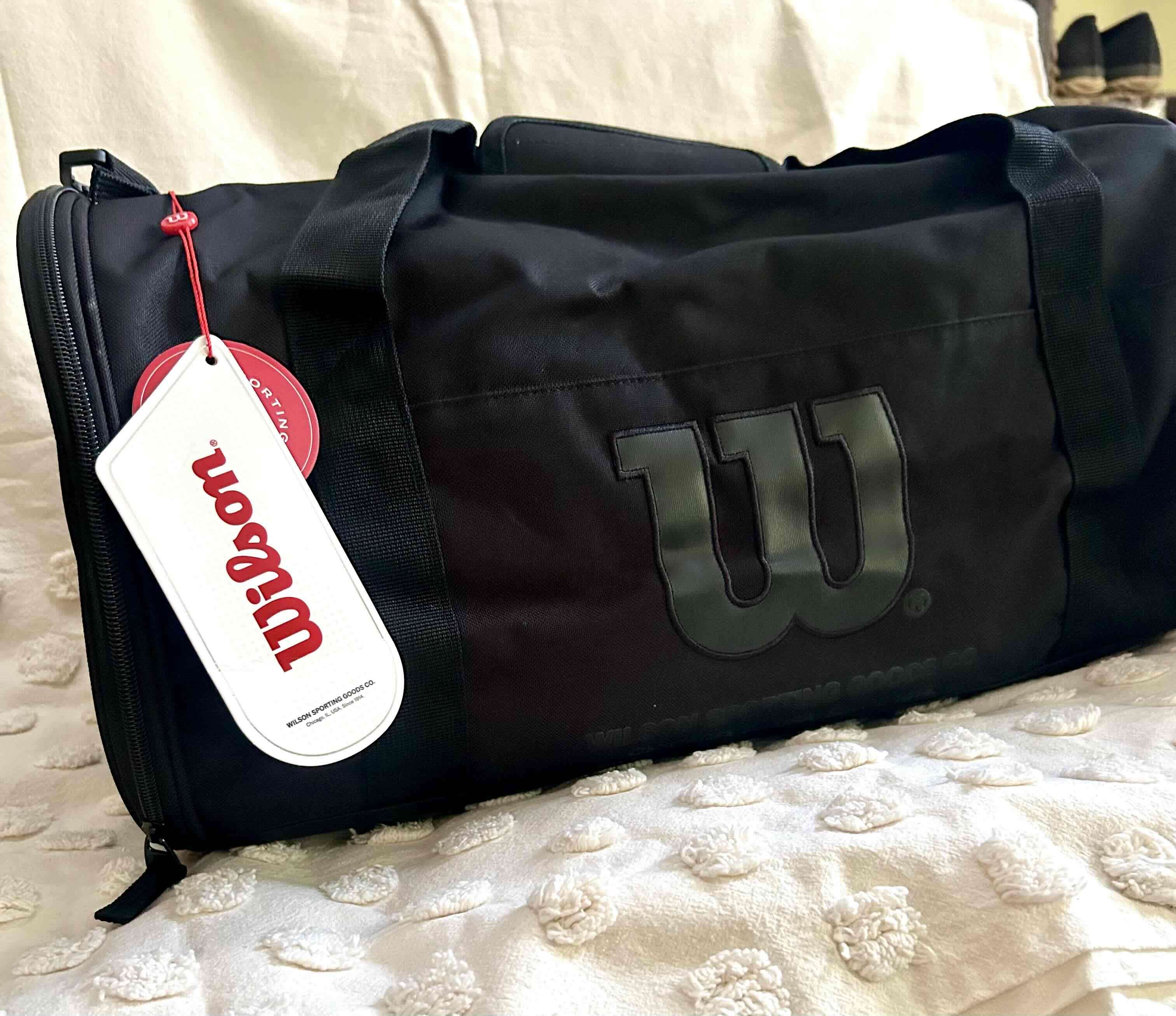 Bolso deportivo Wilson negro