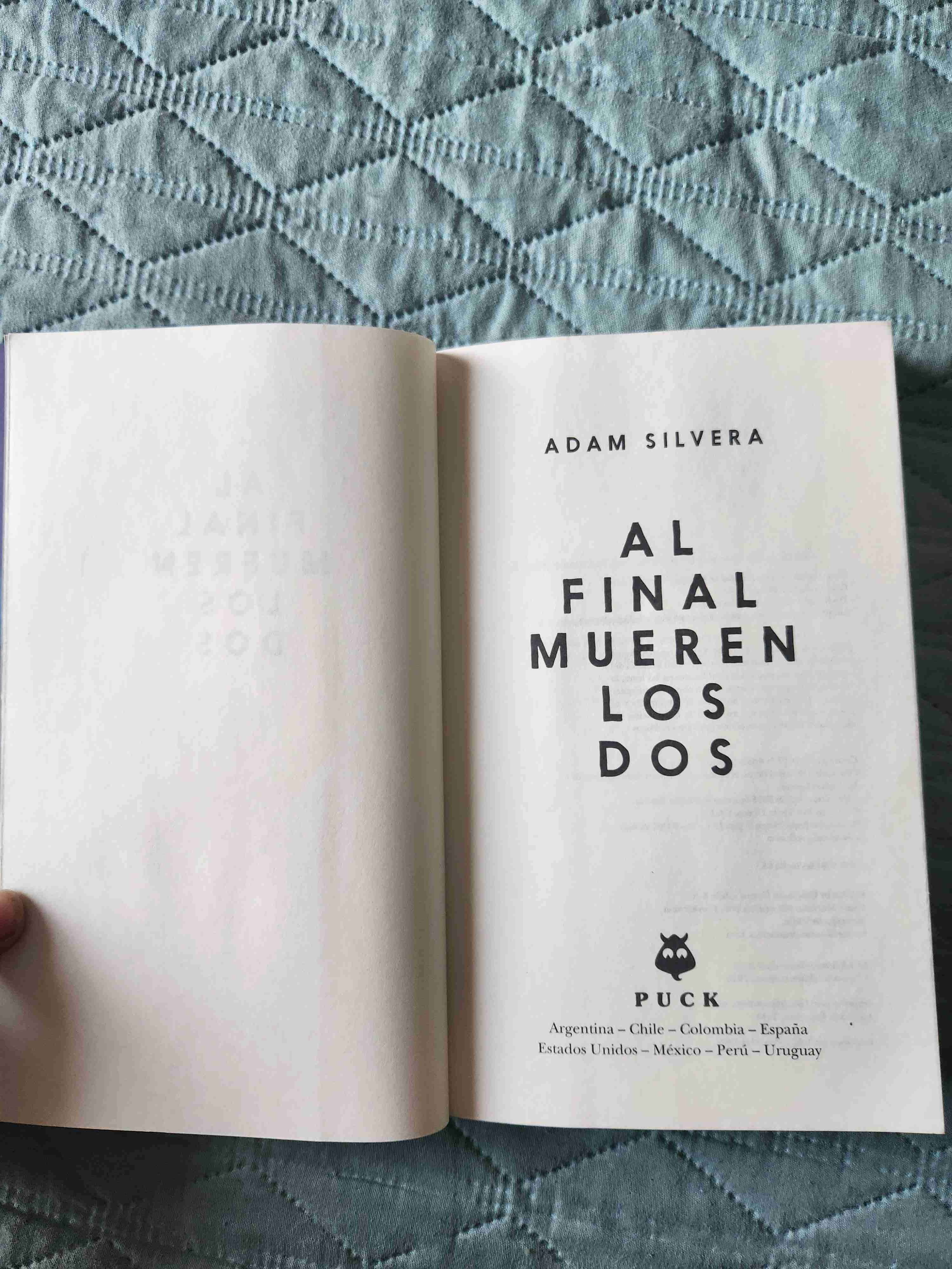 Libro 'Al final mueren los dos' - miniatura 3