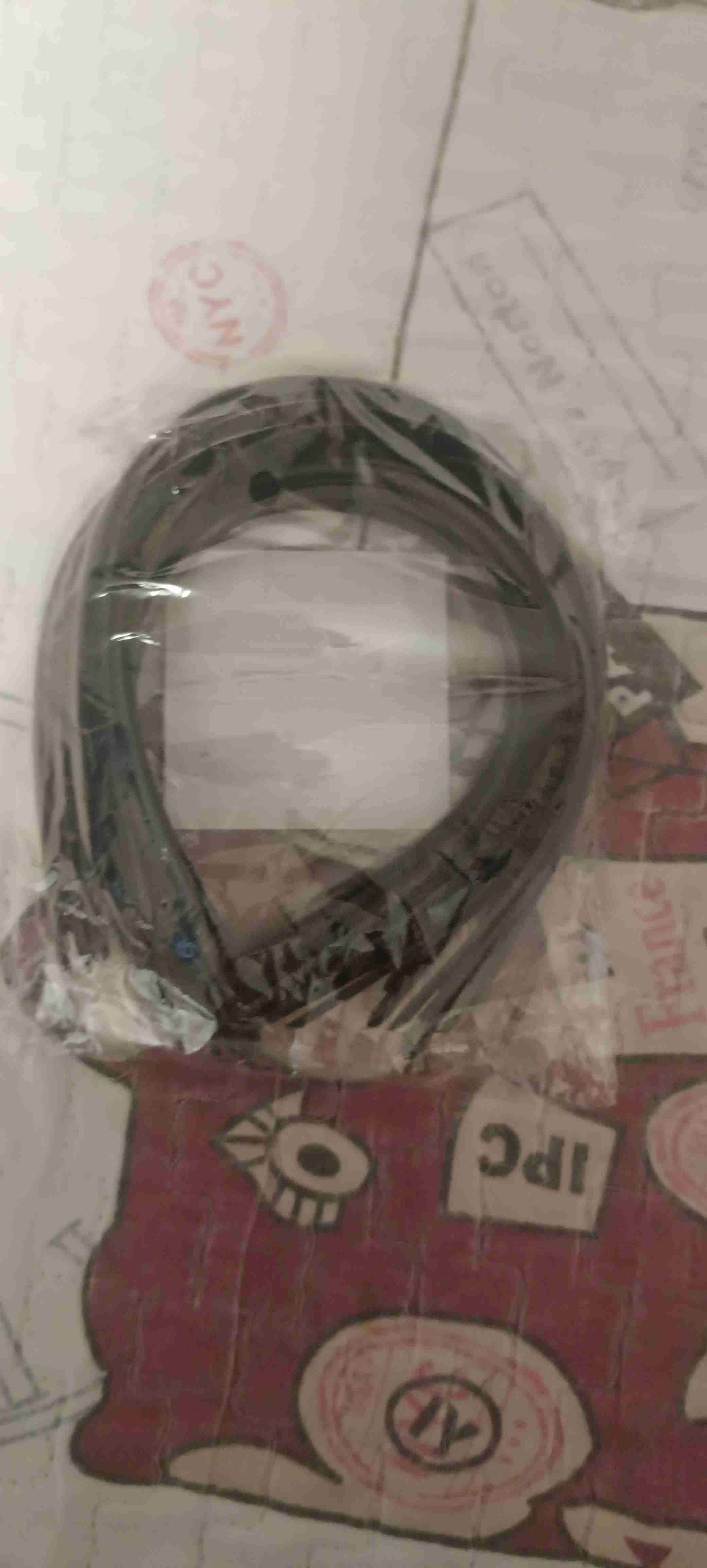 Pack de 20 cintillos plásticos lisos color negro - miniatura 2