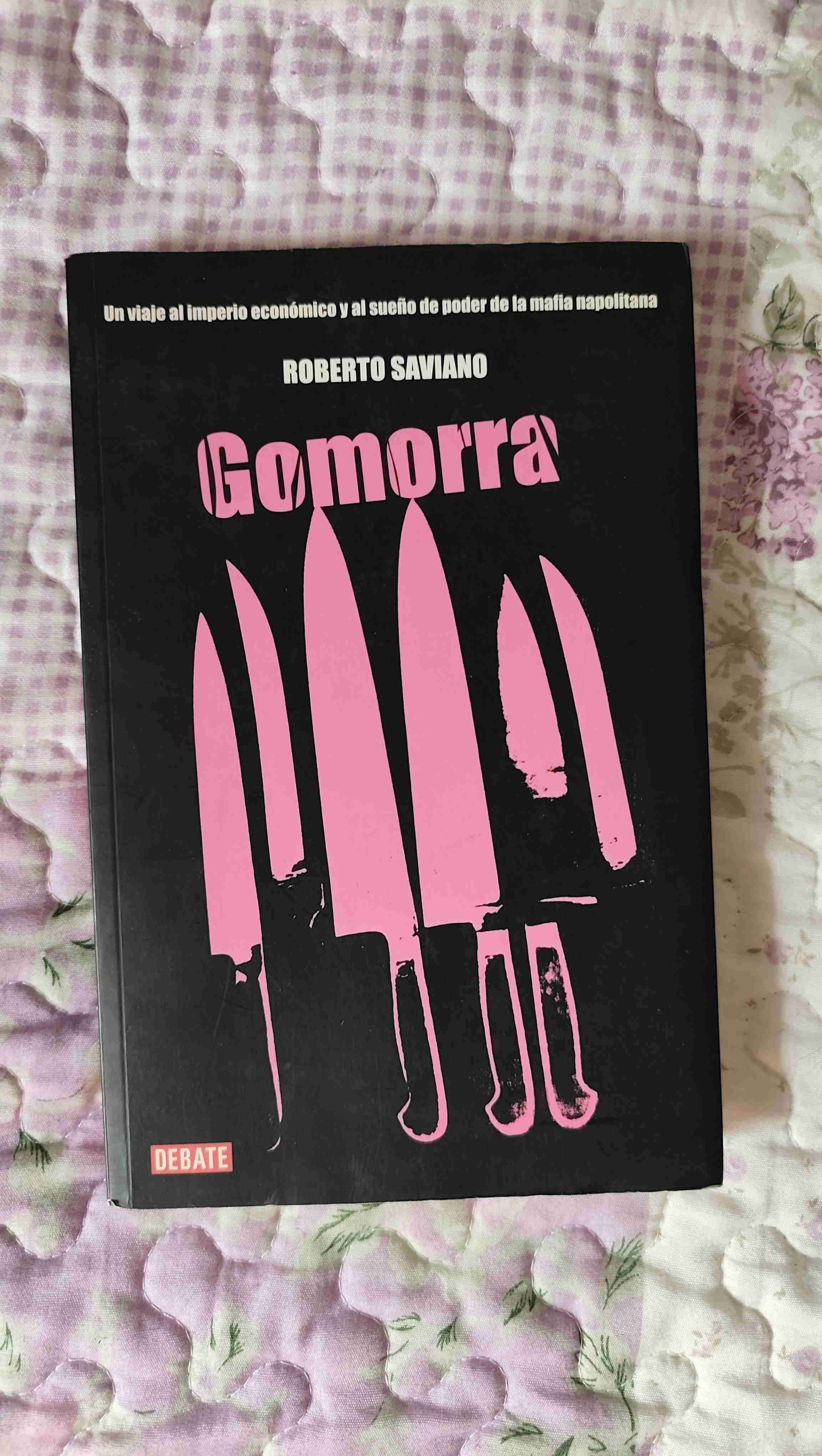 Libro Gomorra de Roberto Saviano