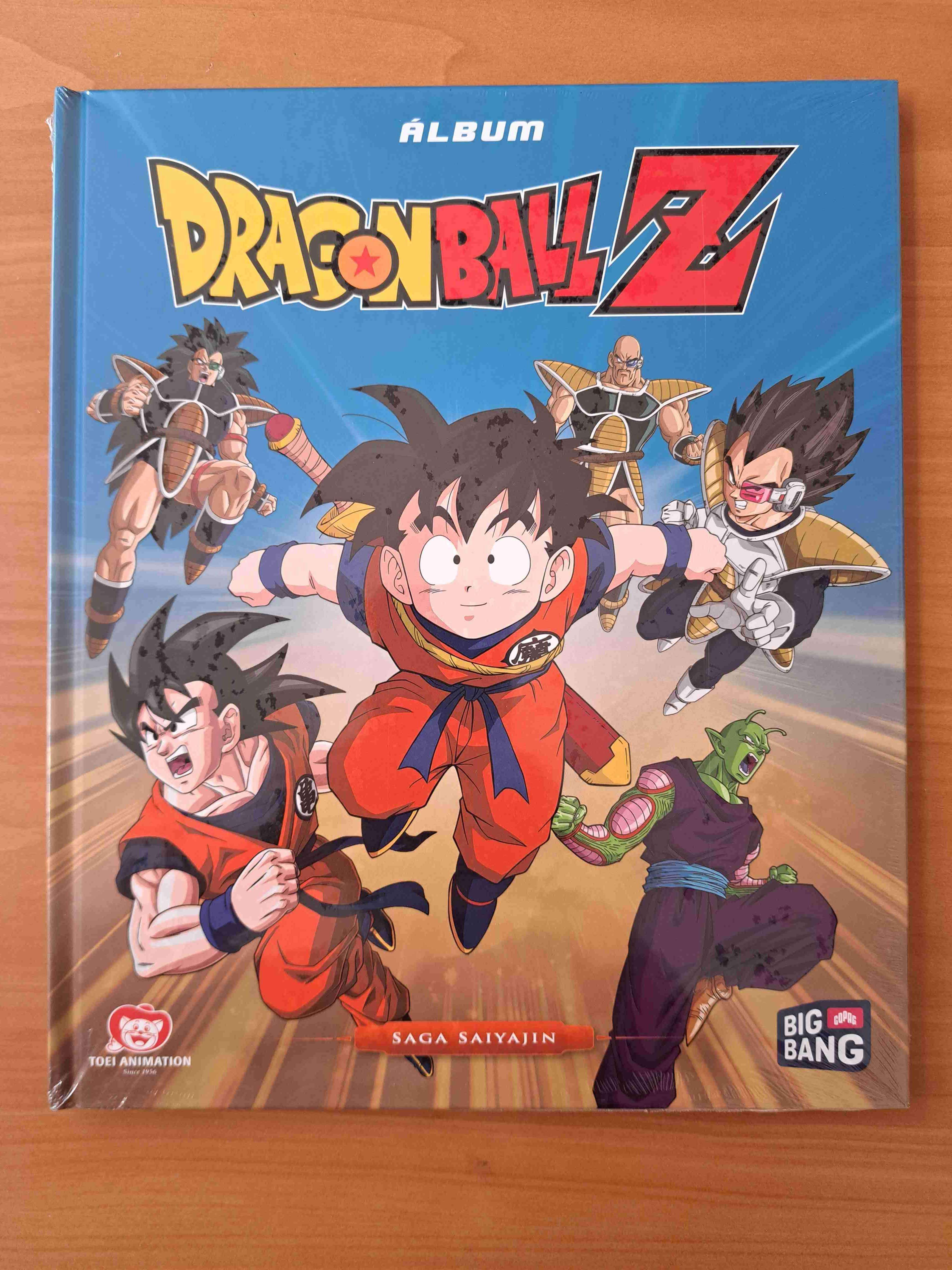 Álbum Dragon Ball Z Saga Saiyajin + 25 sobres - miniatura 2