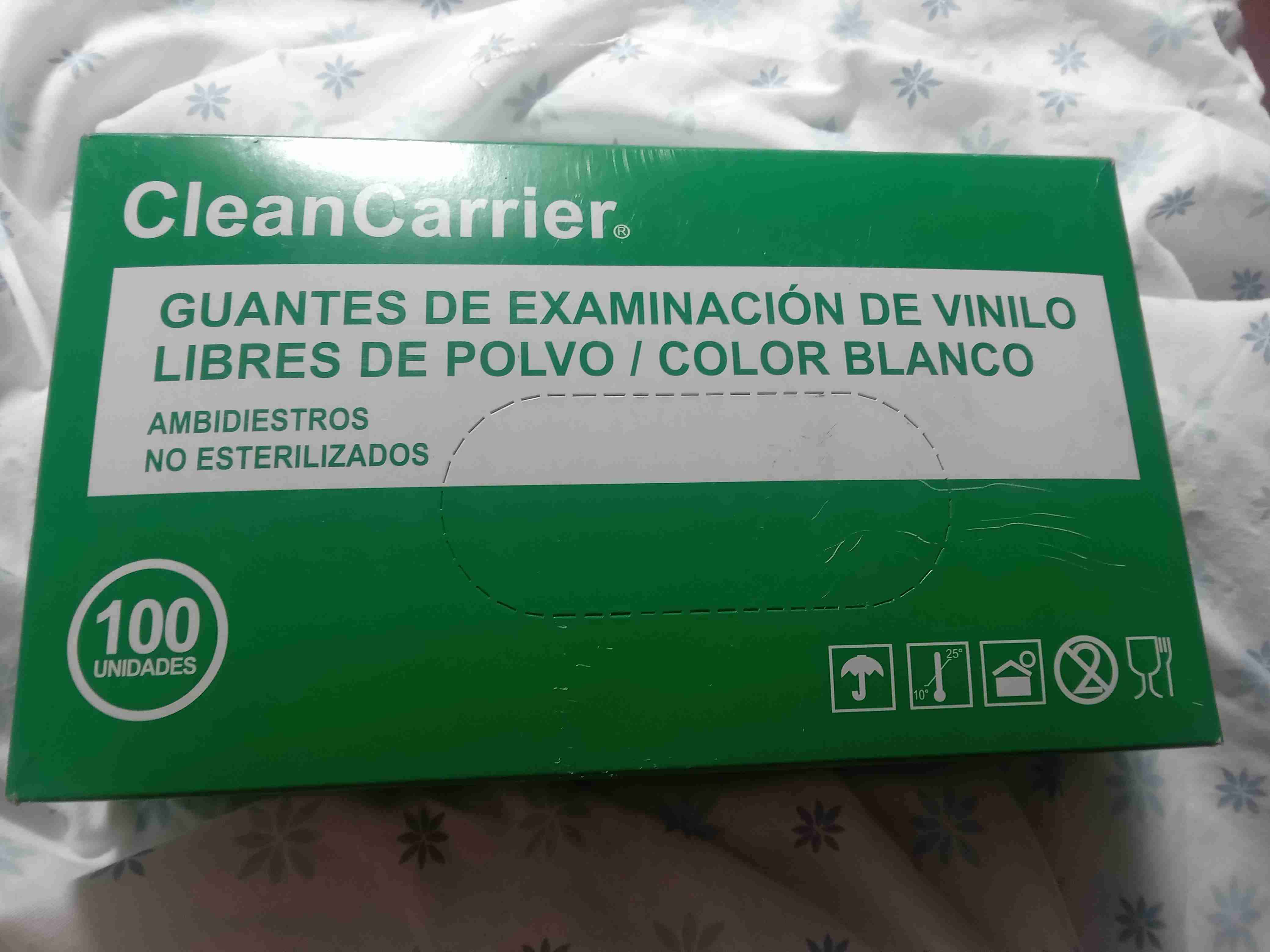 Guantes de vinilo libres de polvo