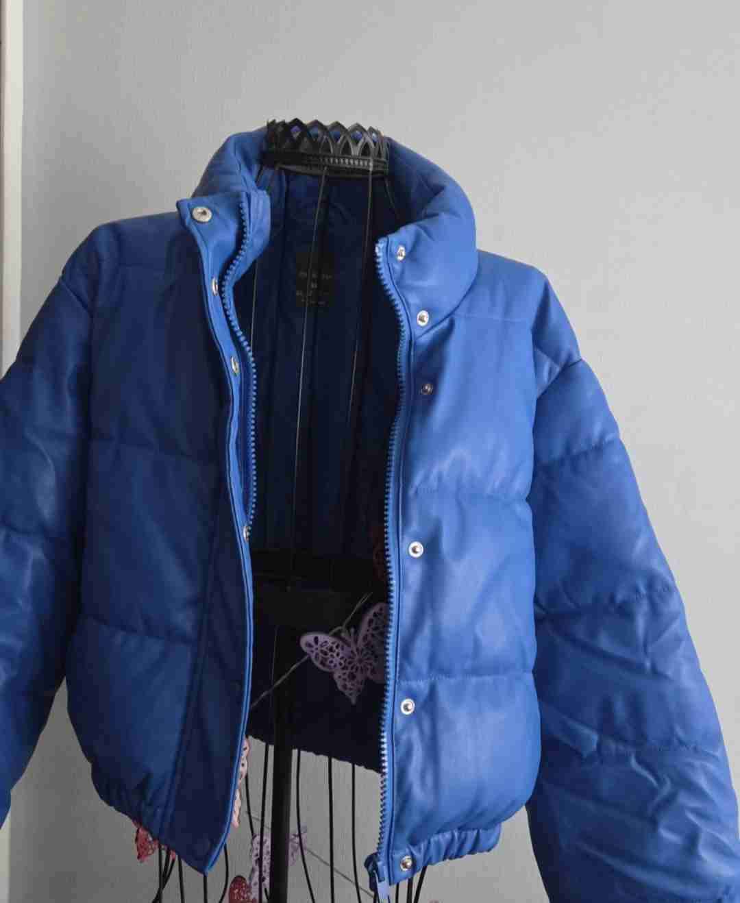 Chaqueta acolchada azul - miniatura 3