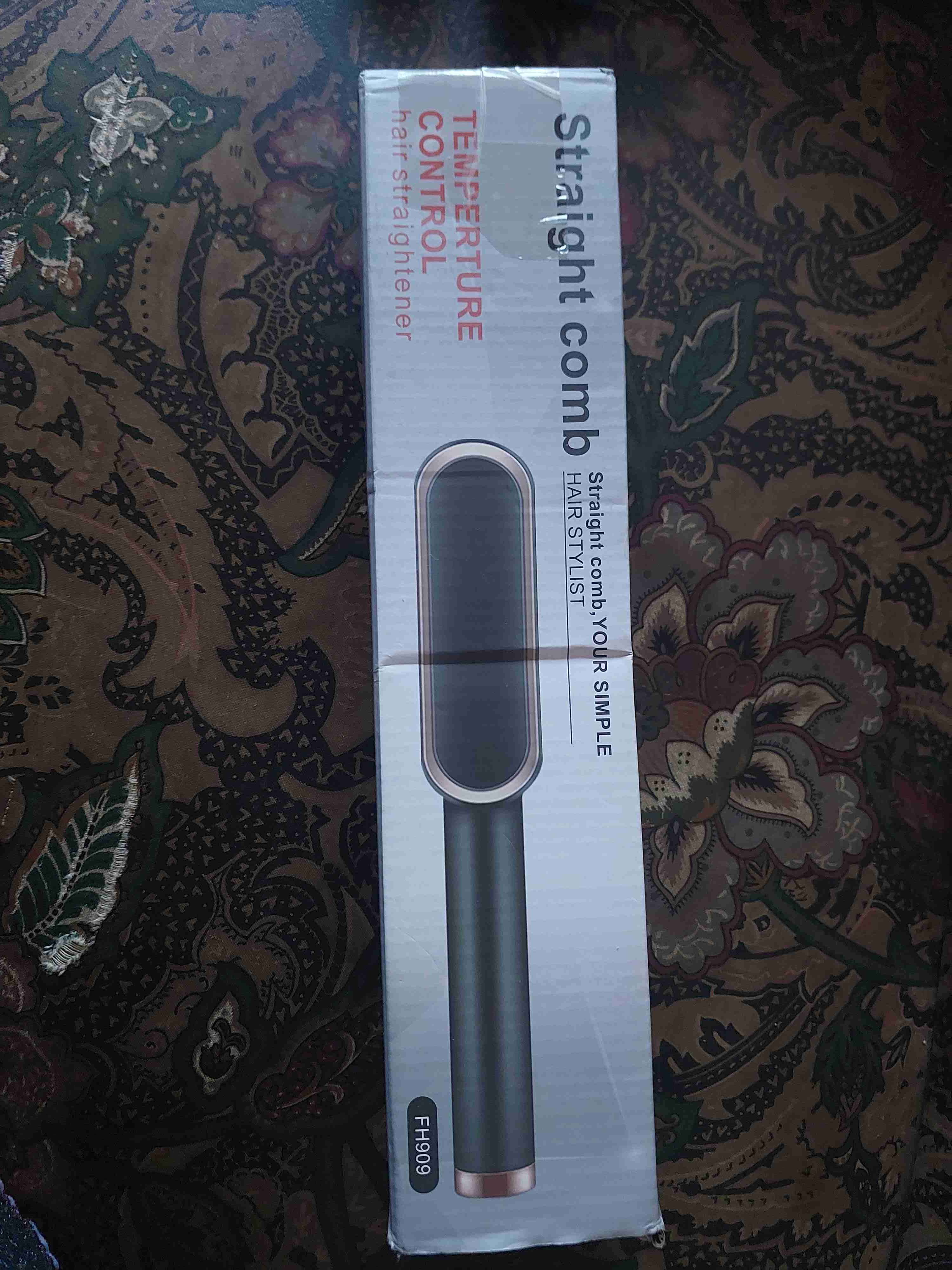 Peine alisador con control de temperatura