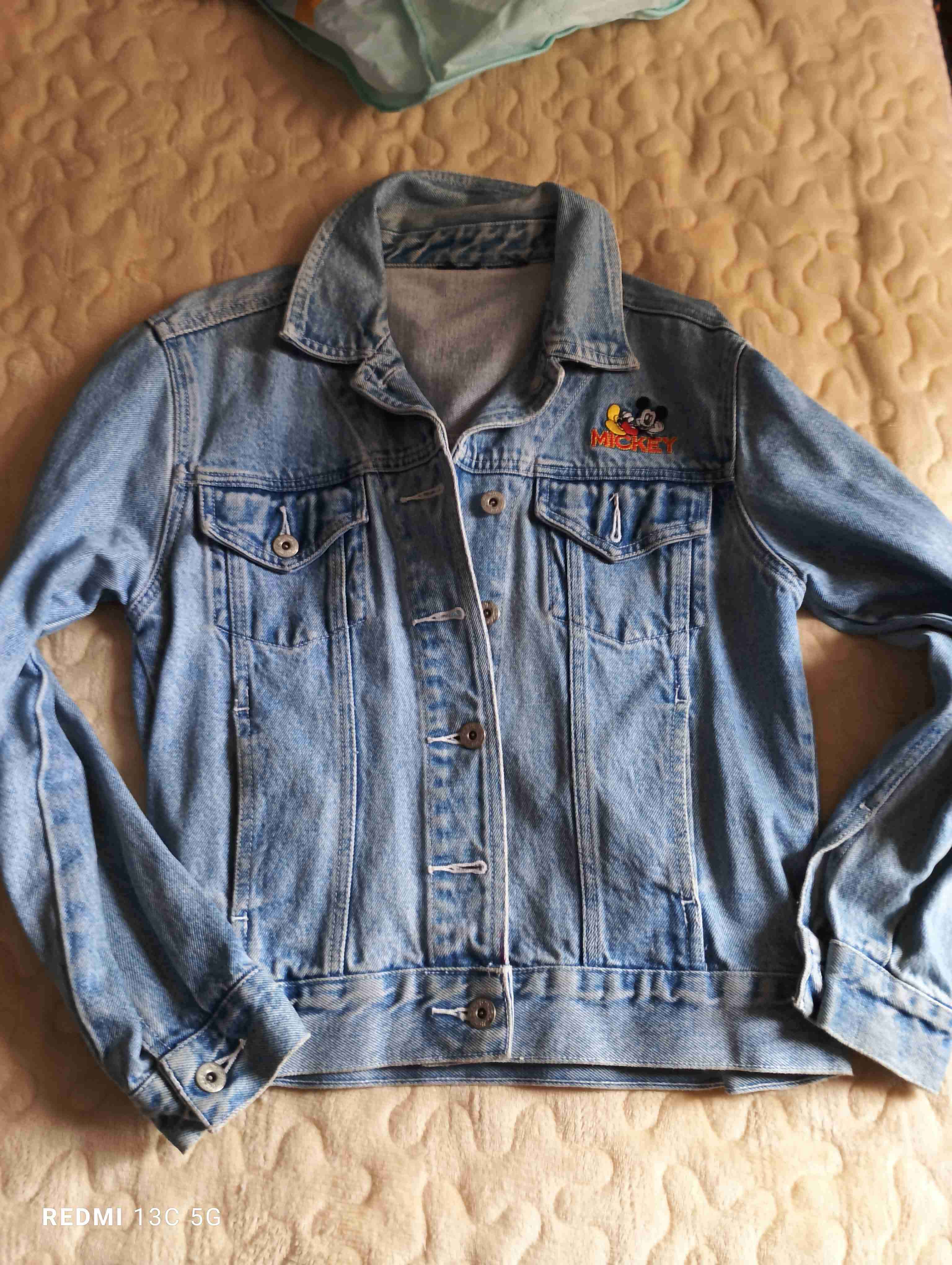 Chaqueta de mezclilla Mickey