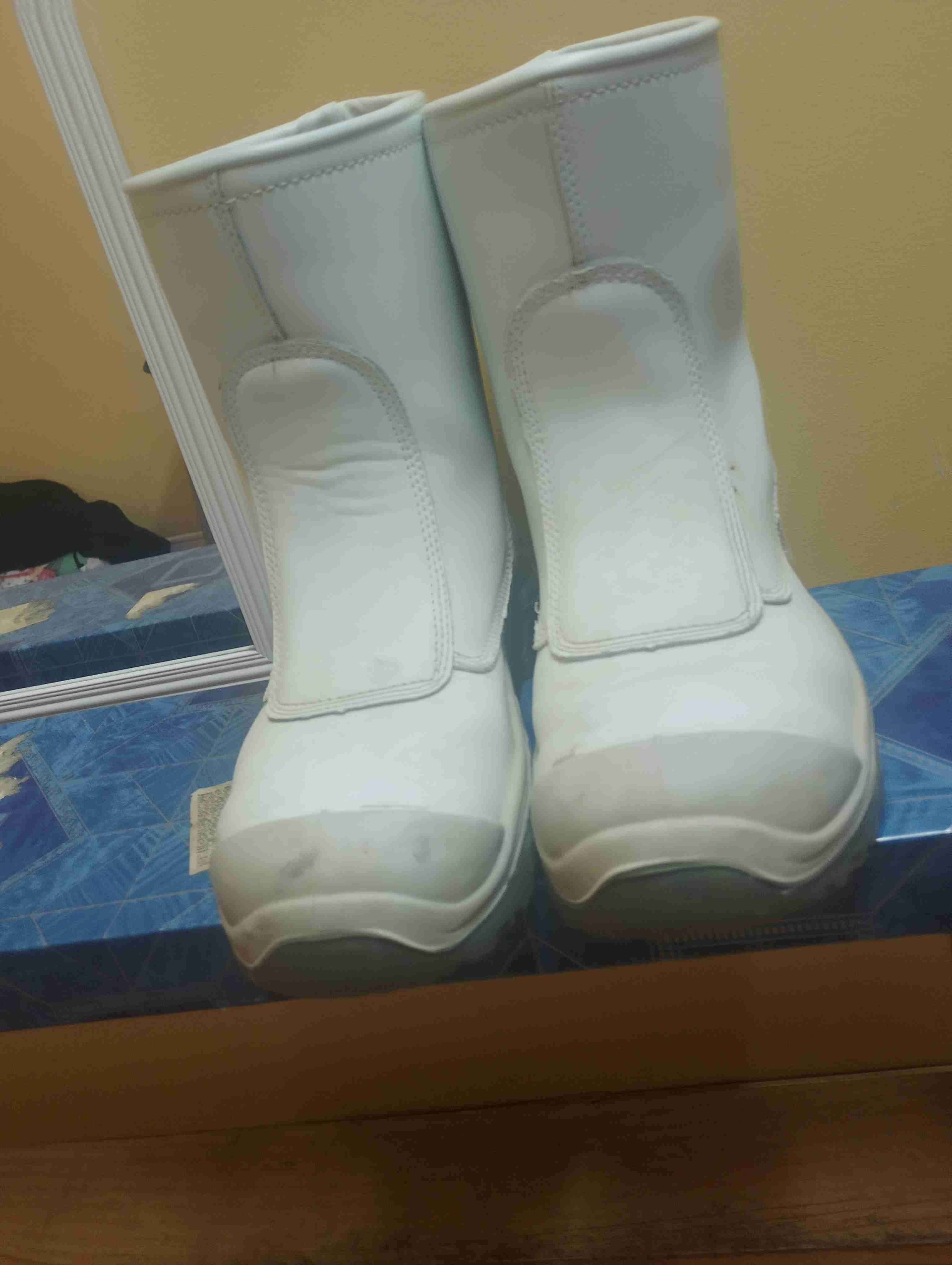 Botas blancas de trabajo #42