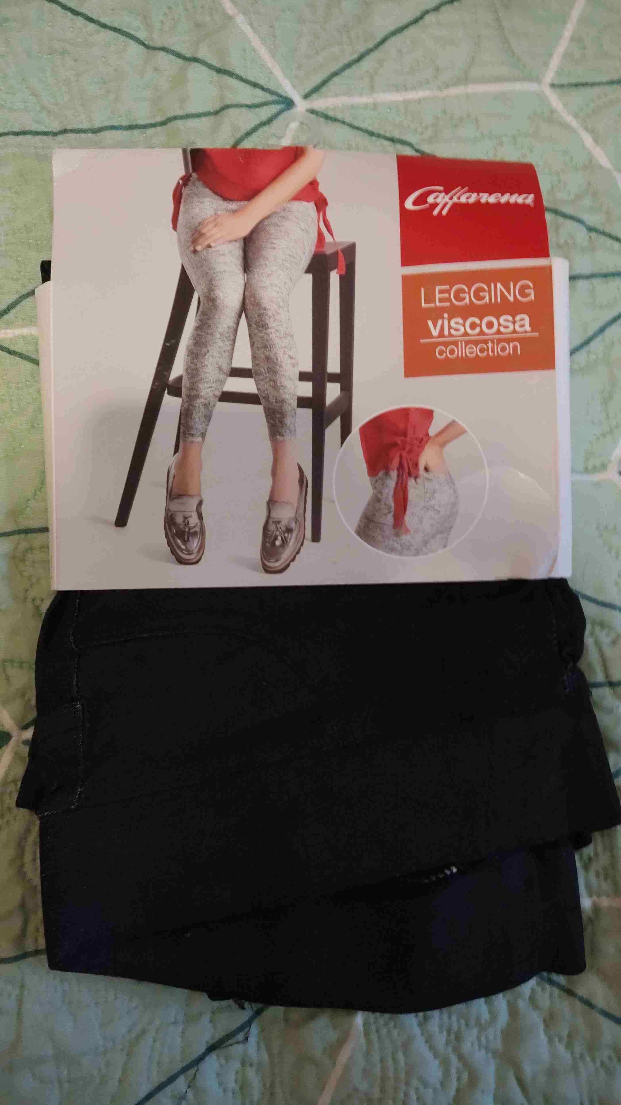 Leggings negros de viscosa