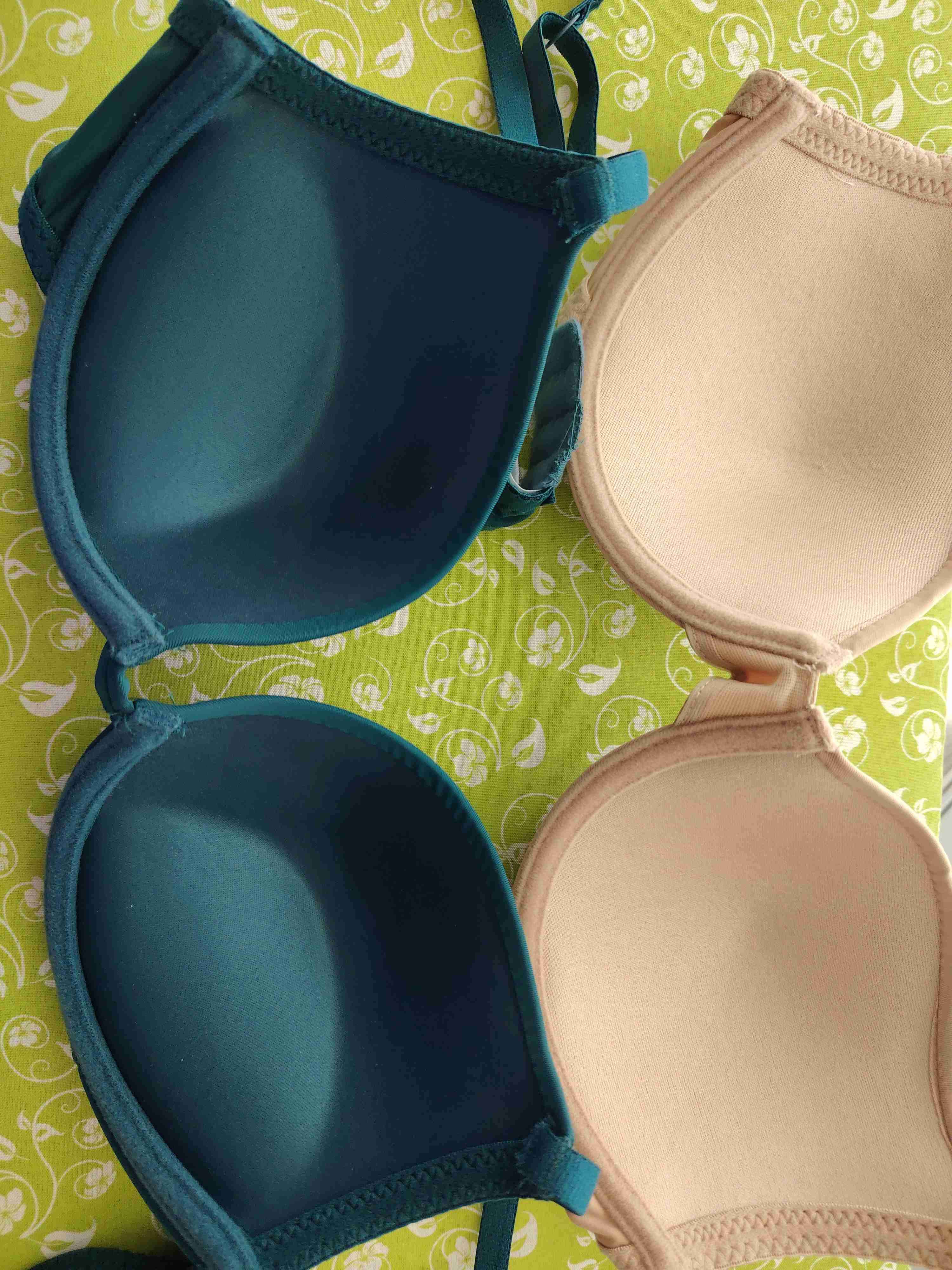 Sujetadores beige y verde 34B - miniatura 4