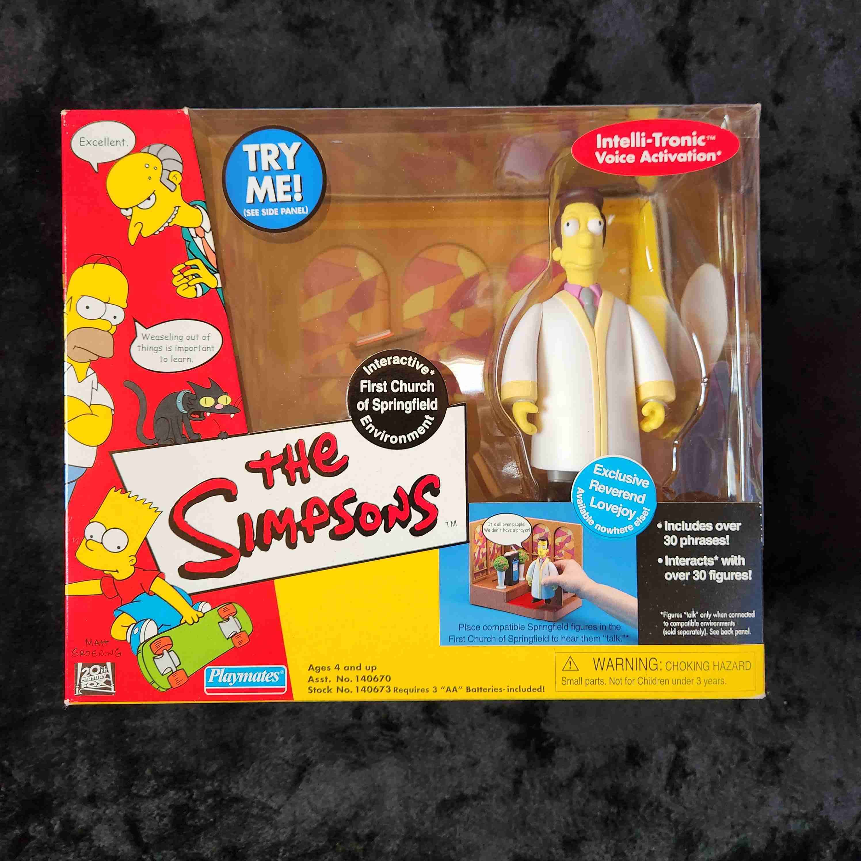 Figura Reverendo Lovejoy The Simpsons
