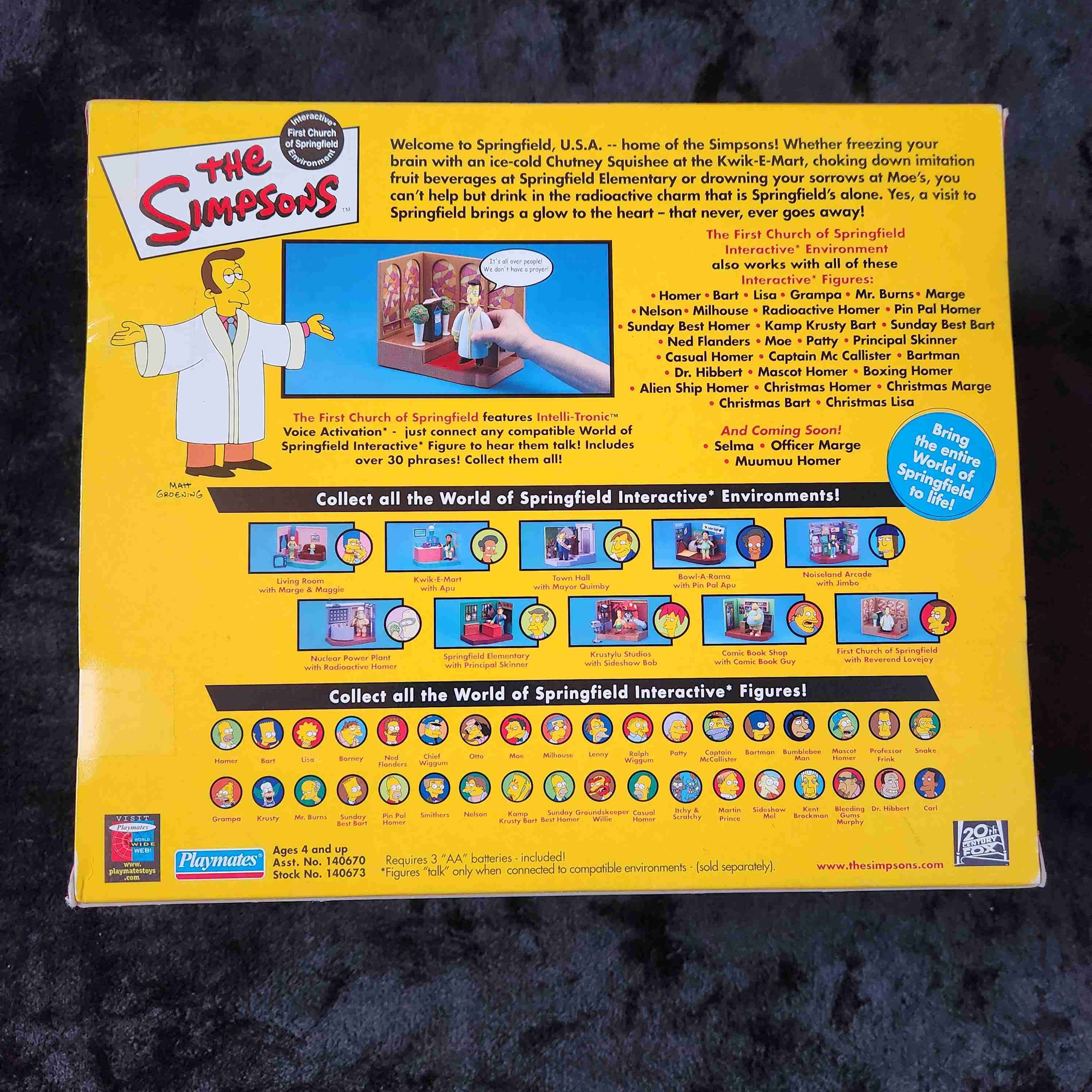 Figura Reverendo Lovejoy The Simpsons - miniatura 2