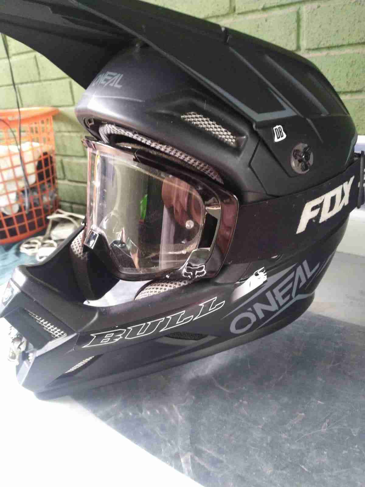 Casco integral negro O'Neal - miniatura 2