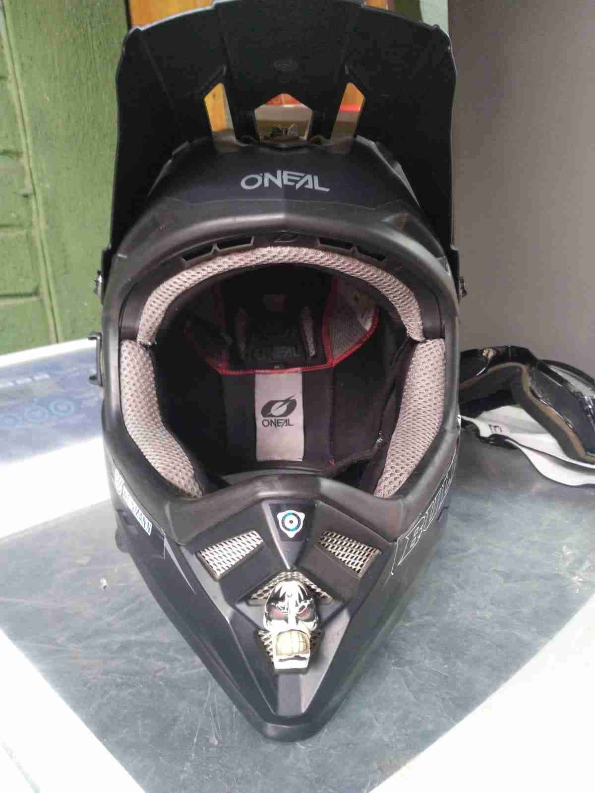 Casco integral negro O'Neal - miniatura 4