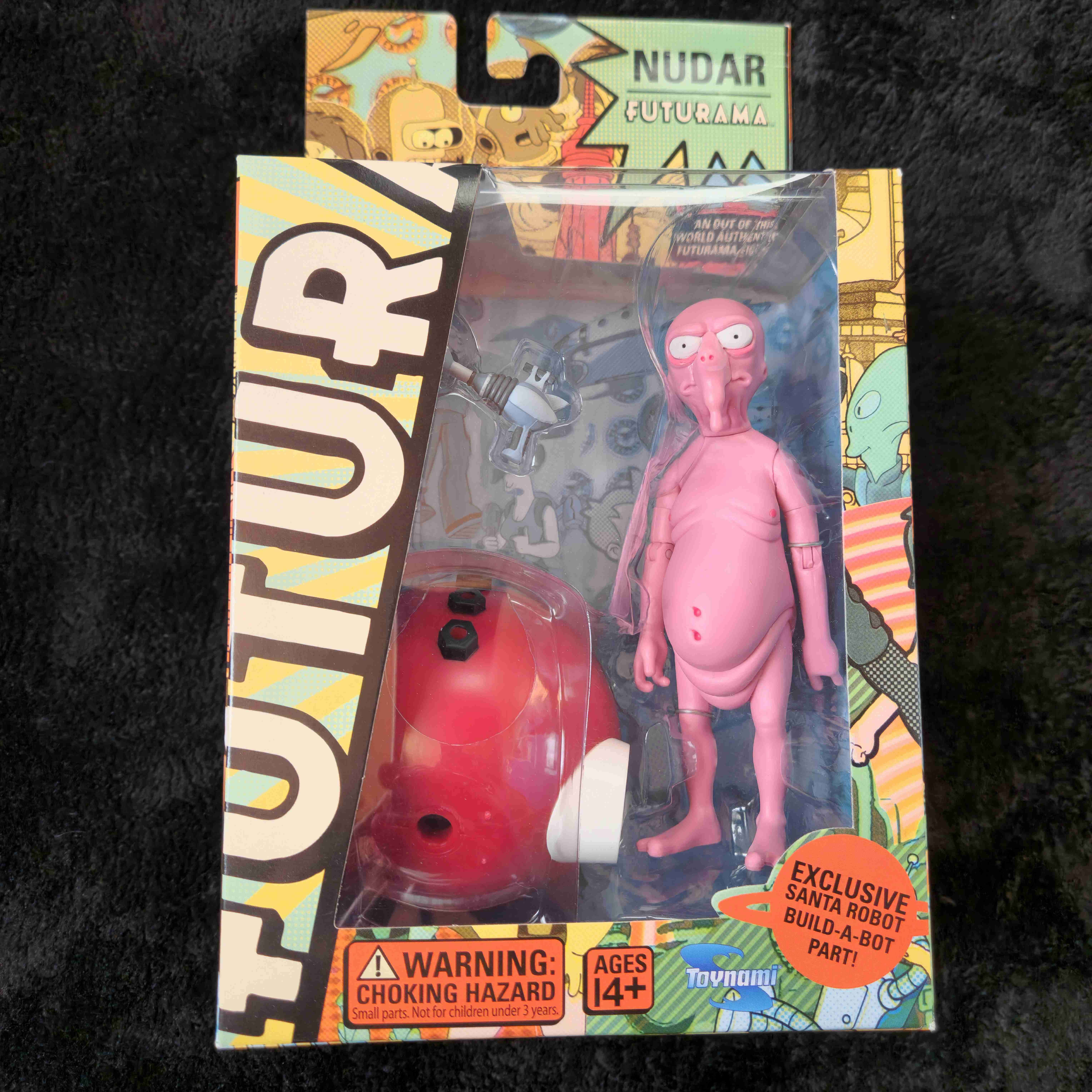 Figura de acción Nudar Futurama, toynami 2008