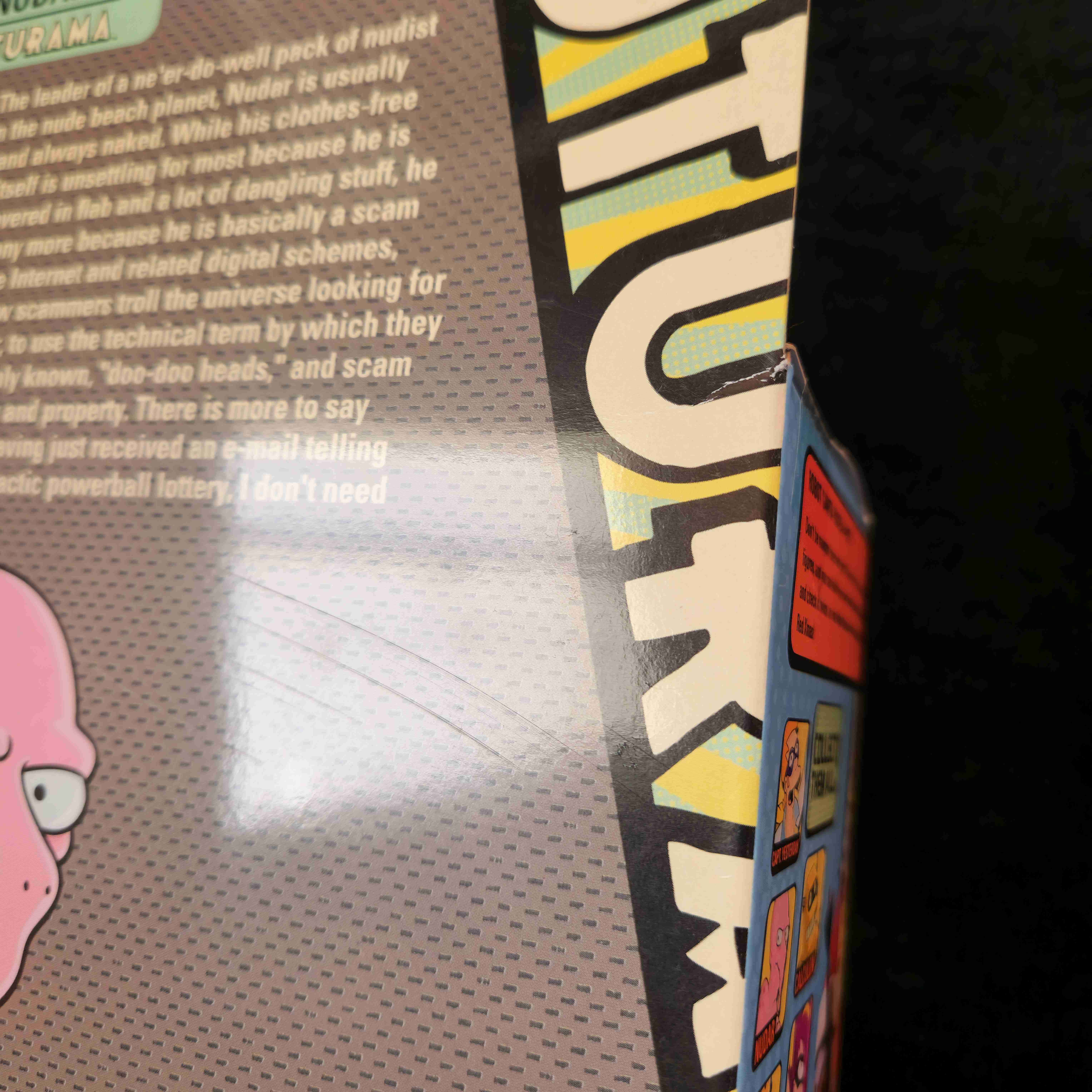 Figura de acción Nudar Futurama, toynami 2008 - miniatura 6