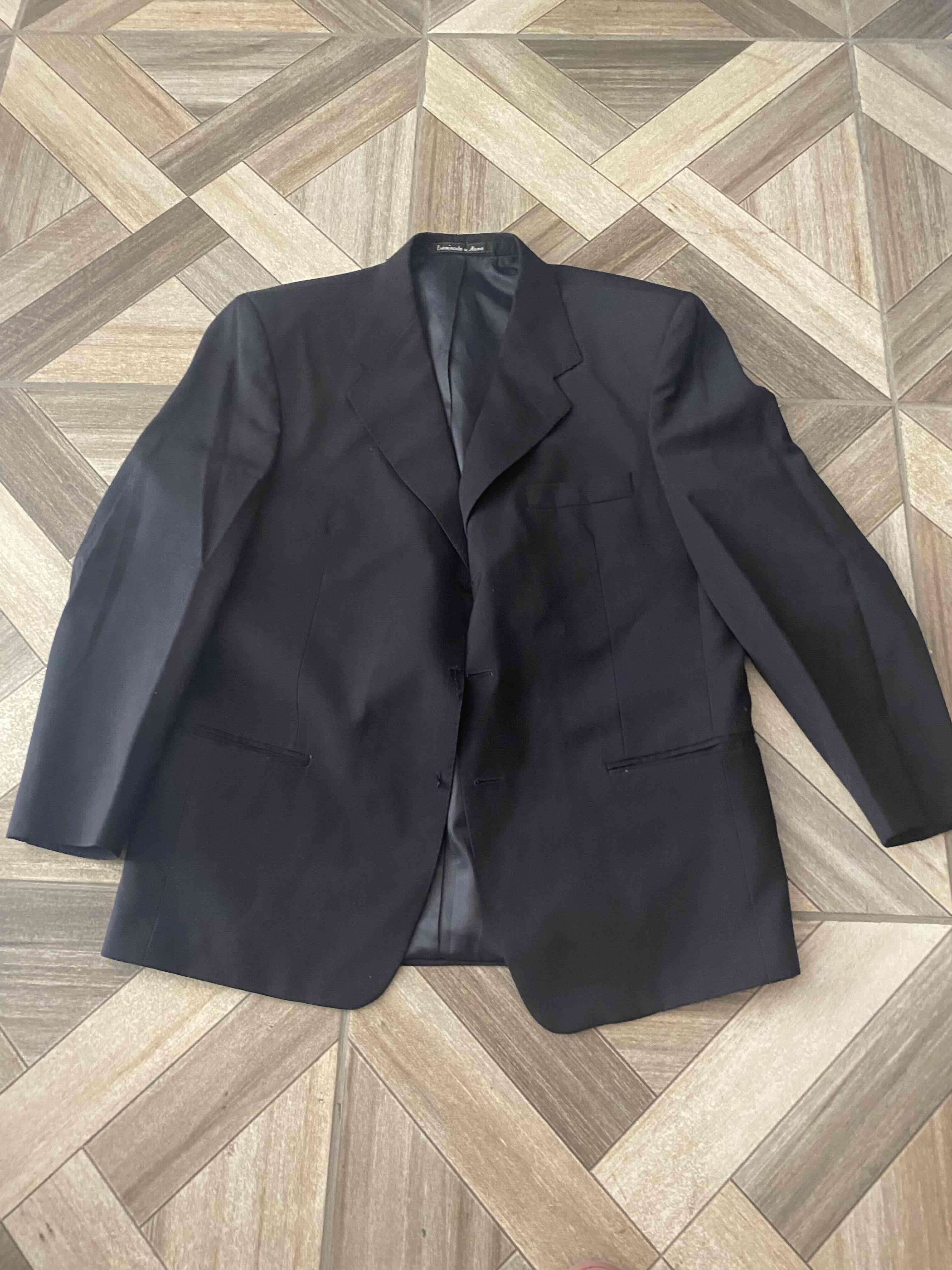 Blazer azul clásico, hombre