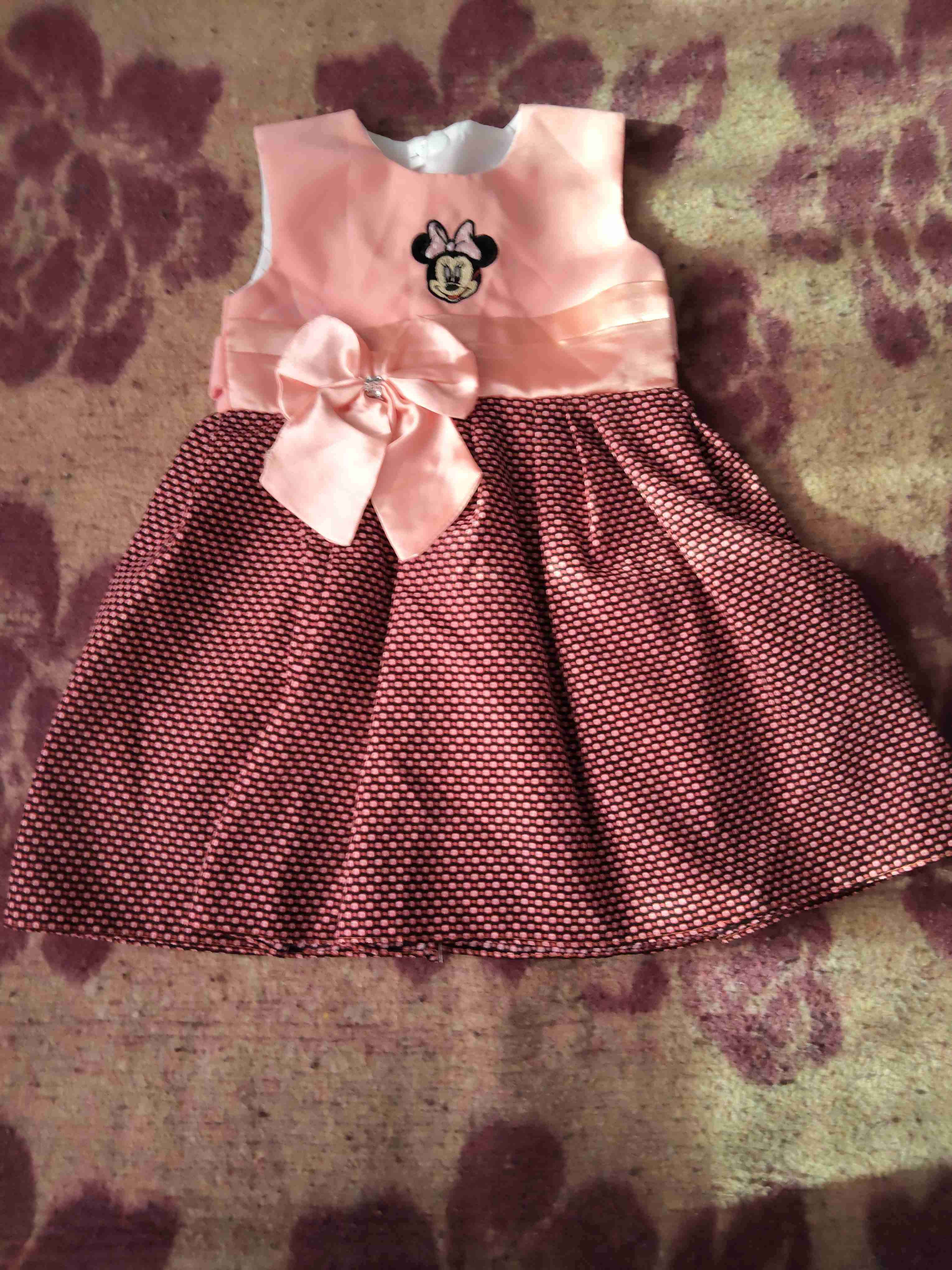 Vestido infantil con diseño Minnie