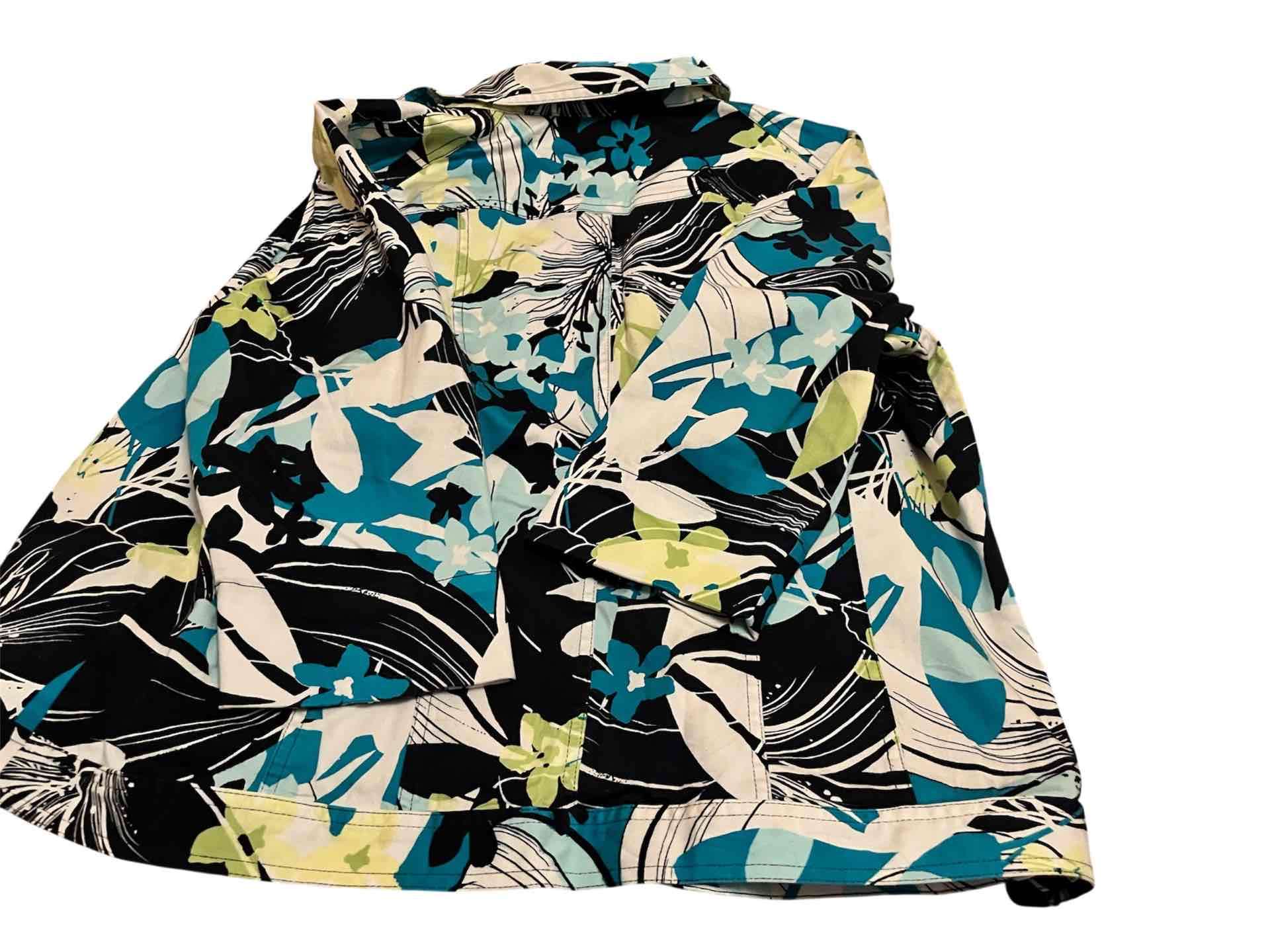 Blazer floral multicolor - miniatura 3