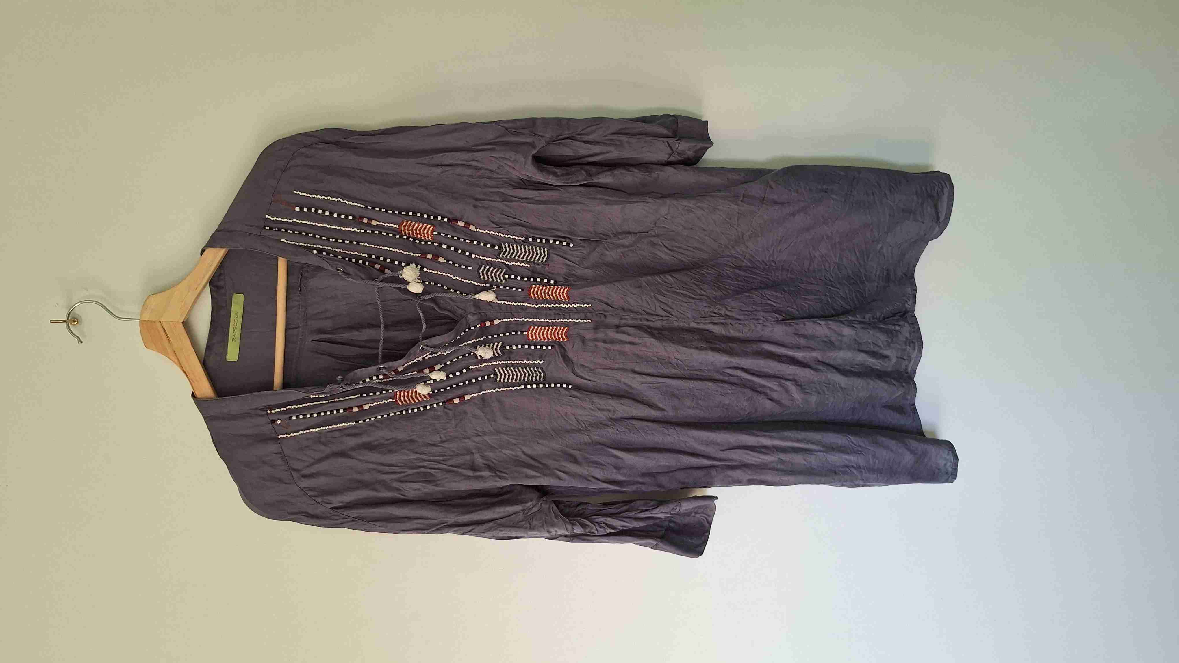 Blusa larga Rapsodia impecable