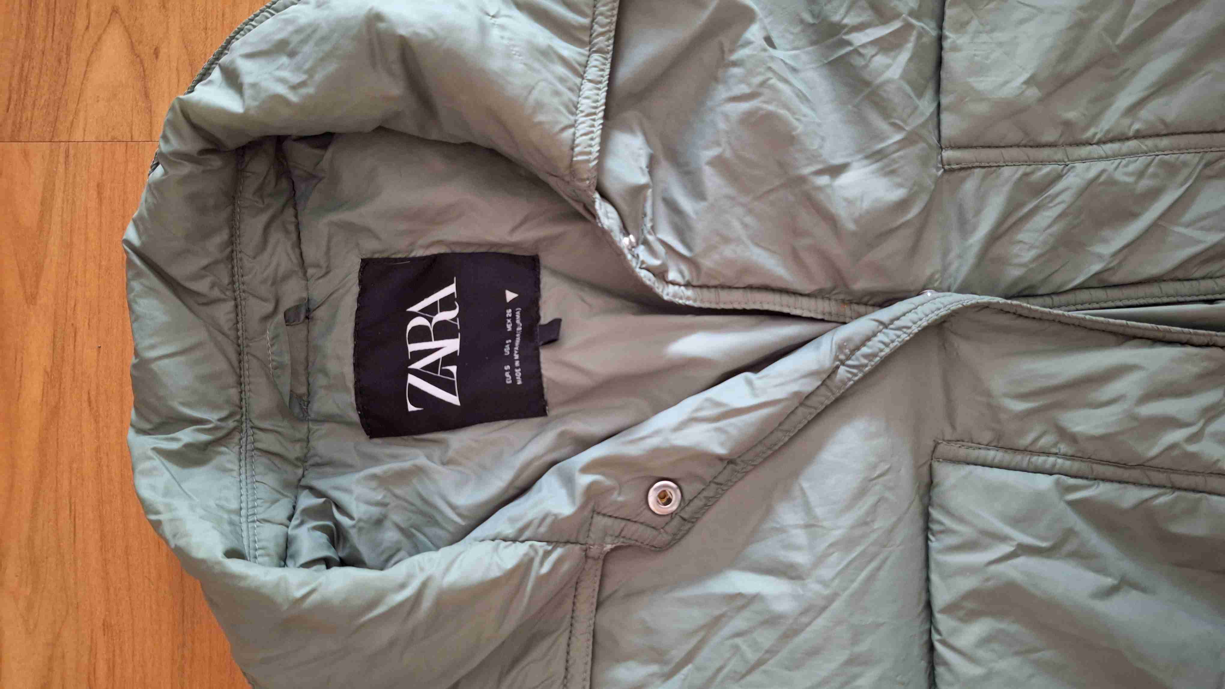 Chaqueta acolchada verde - miniatura 2