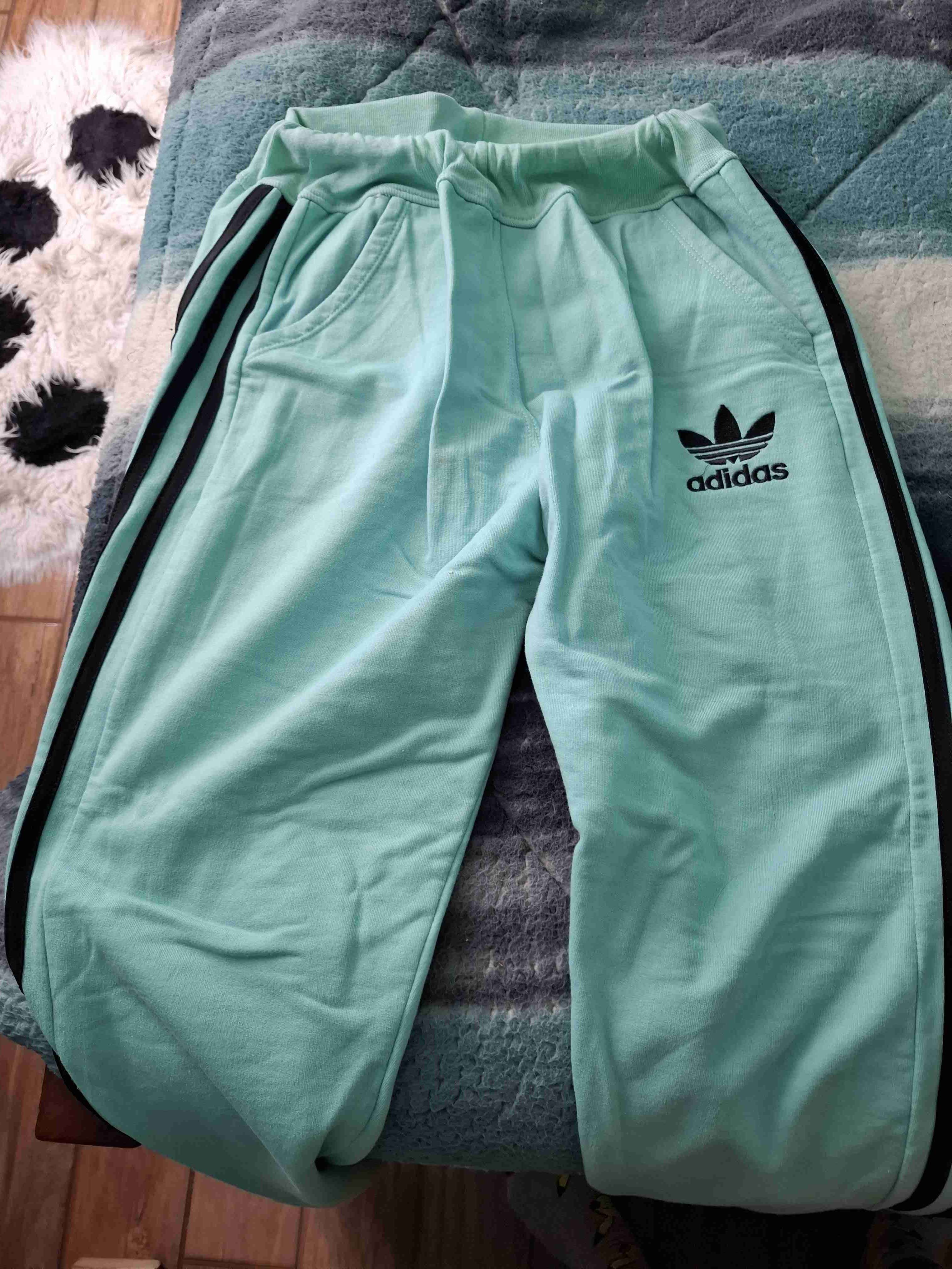 Conjunto deportivo turquesa Adidas original - miniatura 3