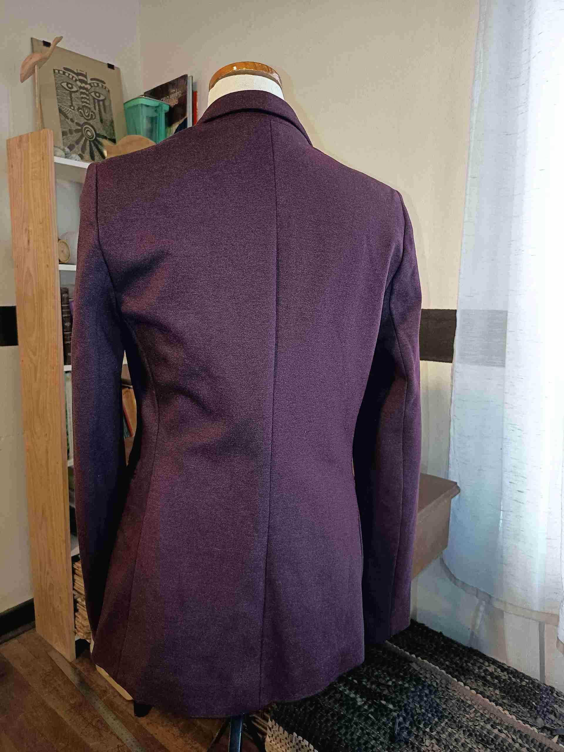 Blazer formal burdeos - miniatura 3