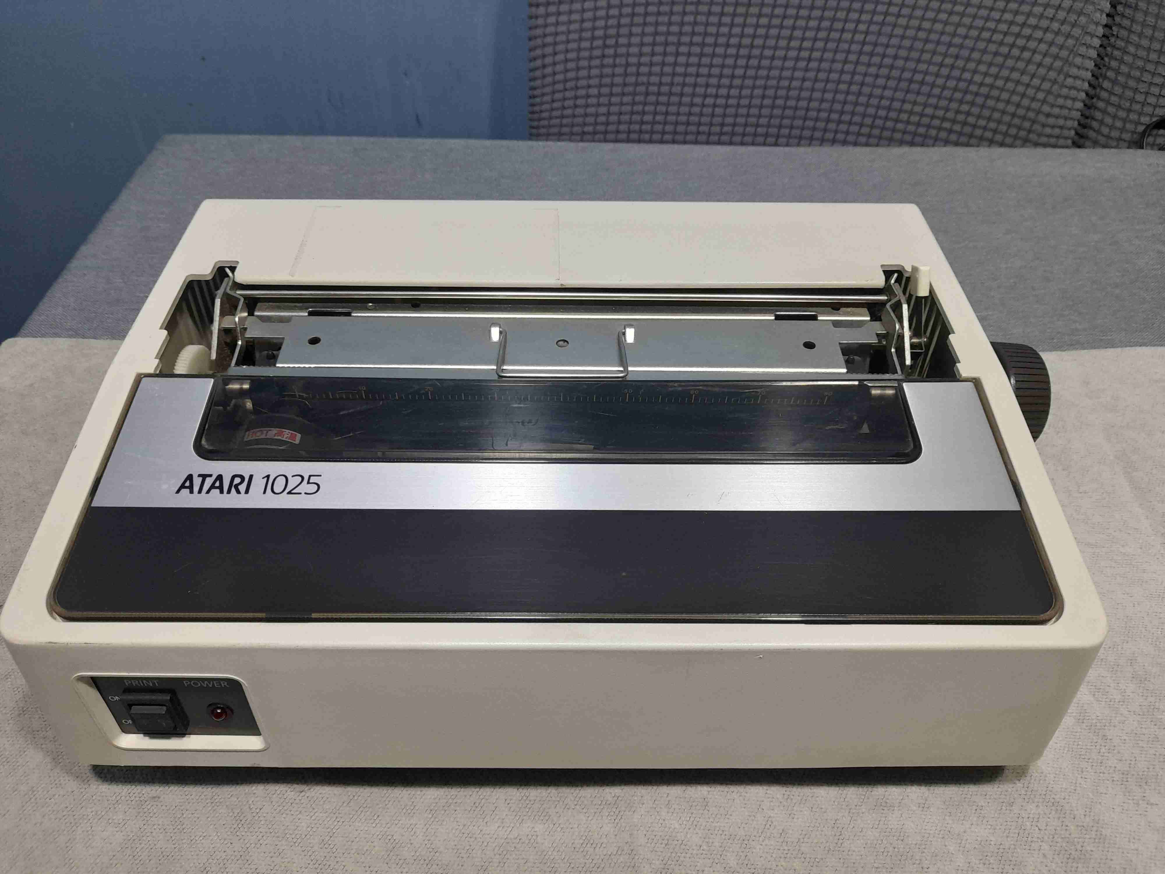 Impresora antigua Atari 1025