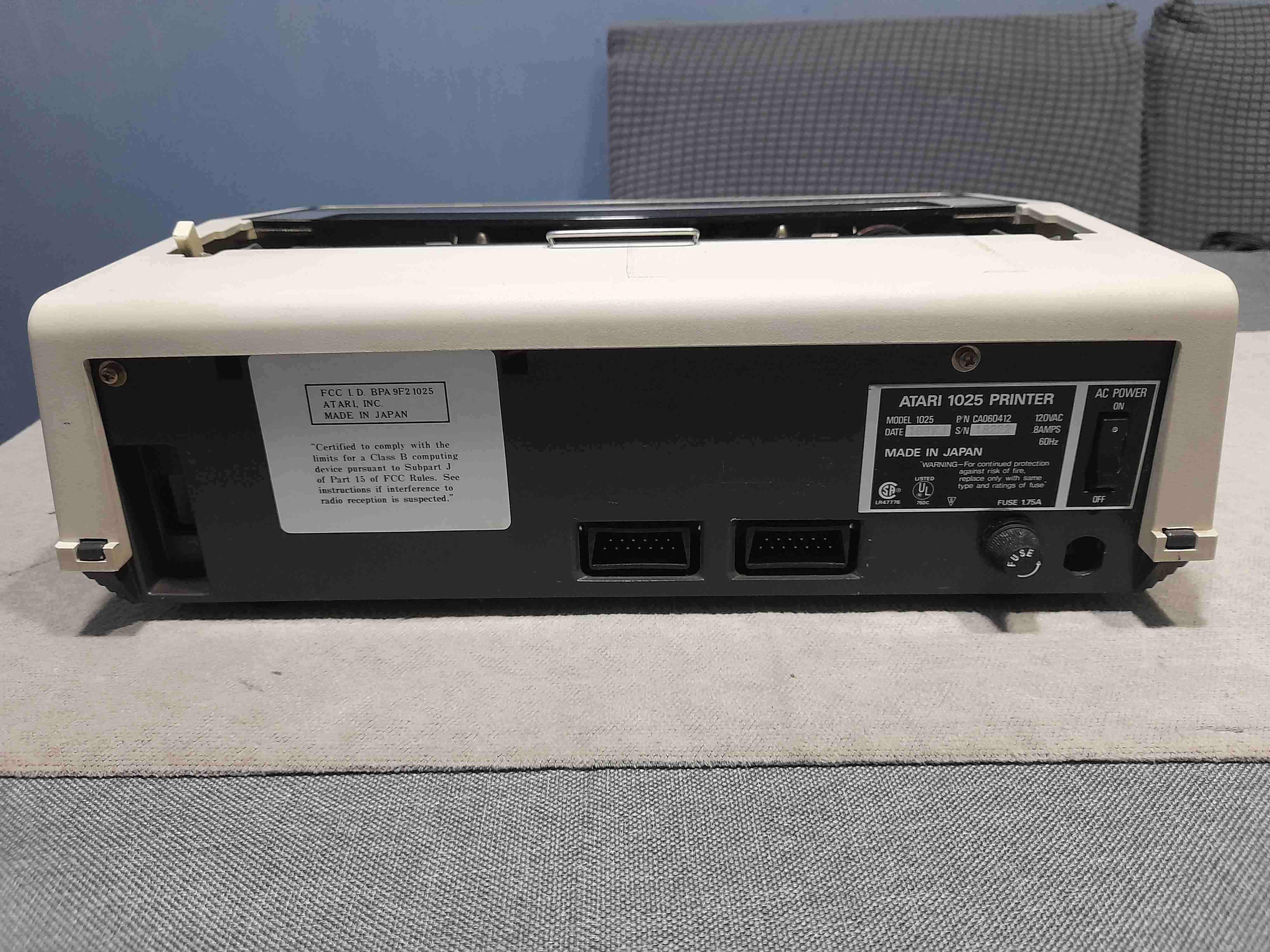 Impresora antigua Atari 1025 - miniatura 3