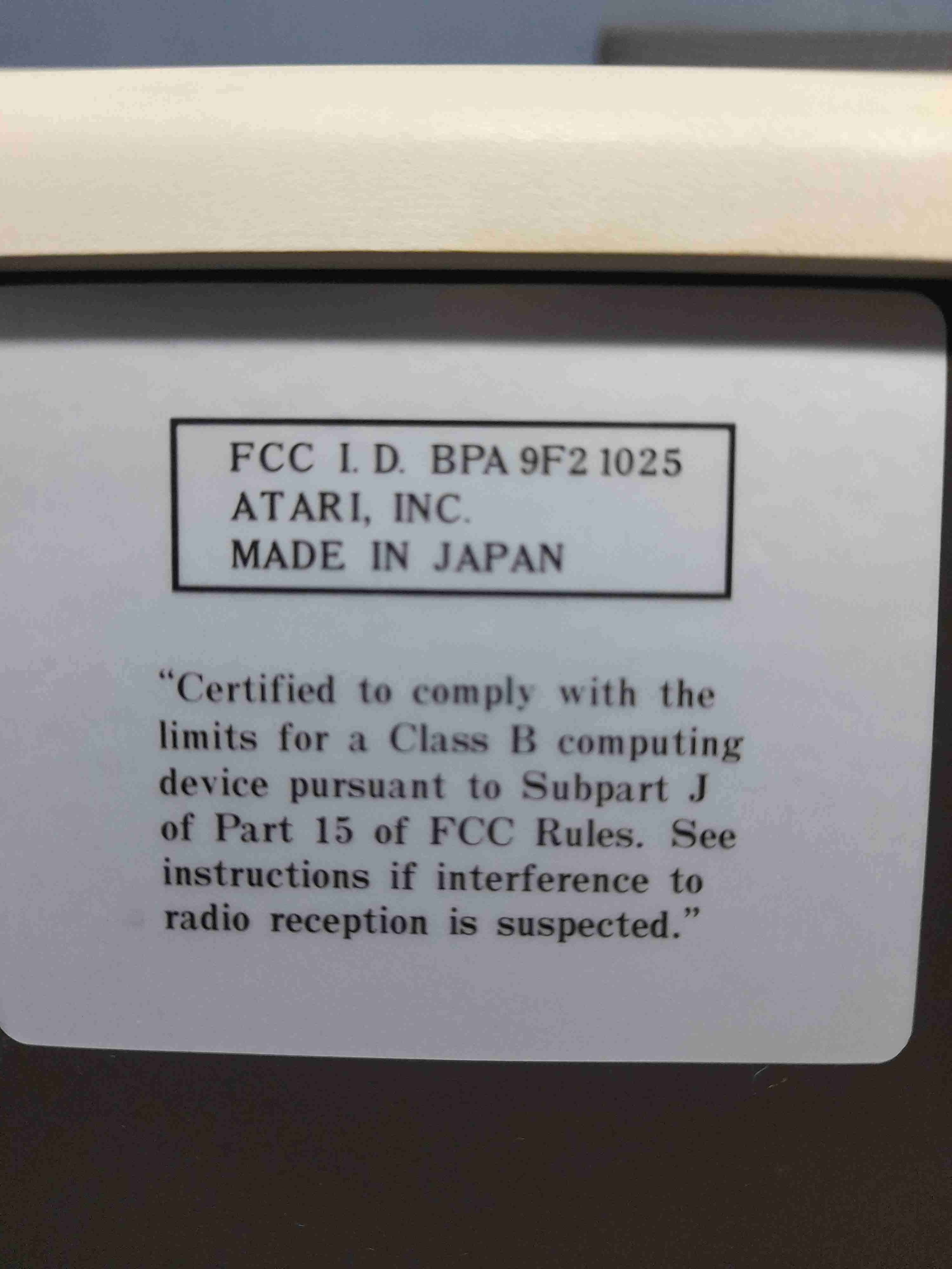 Impresora antigua Atari 1025 - miniatura 4