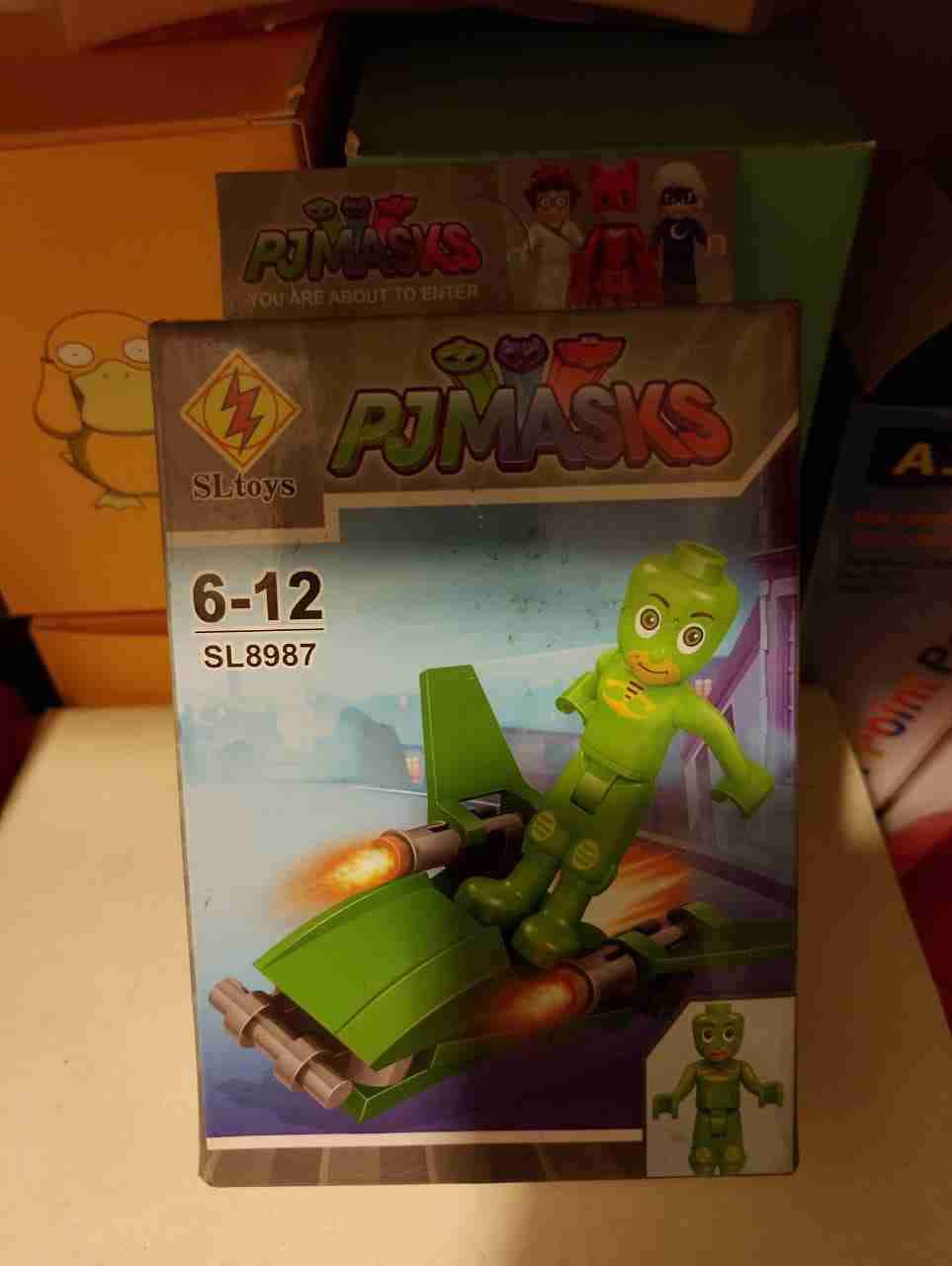 Figura de lego PJ Masks con vehículo lego - miniatura 3