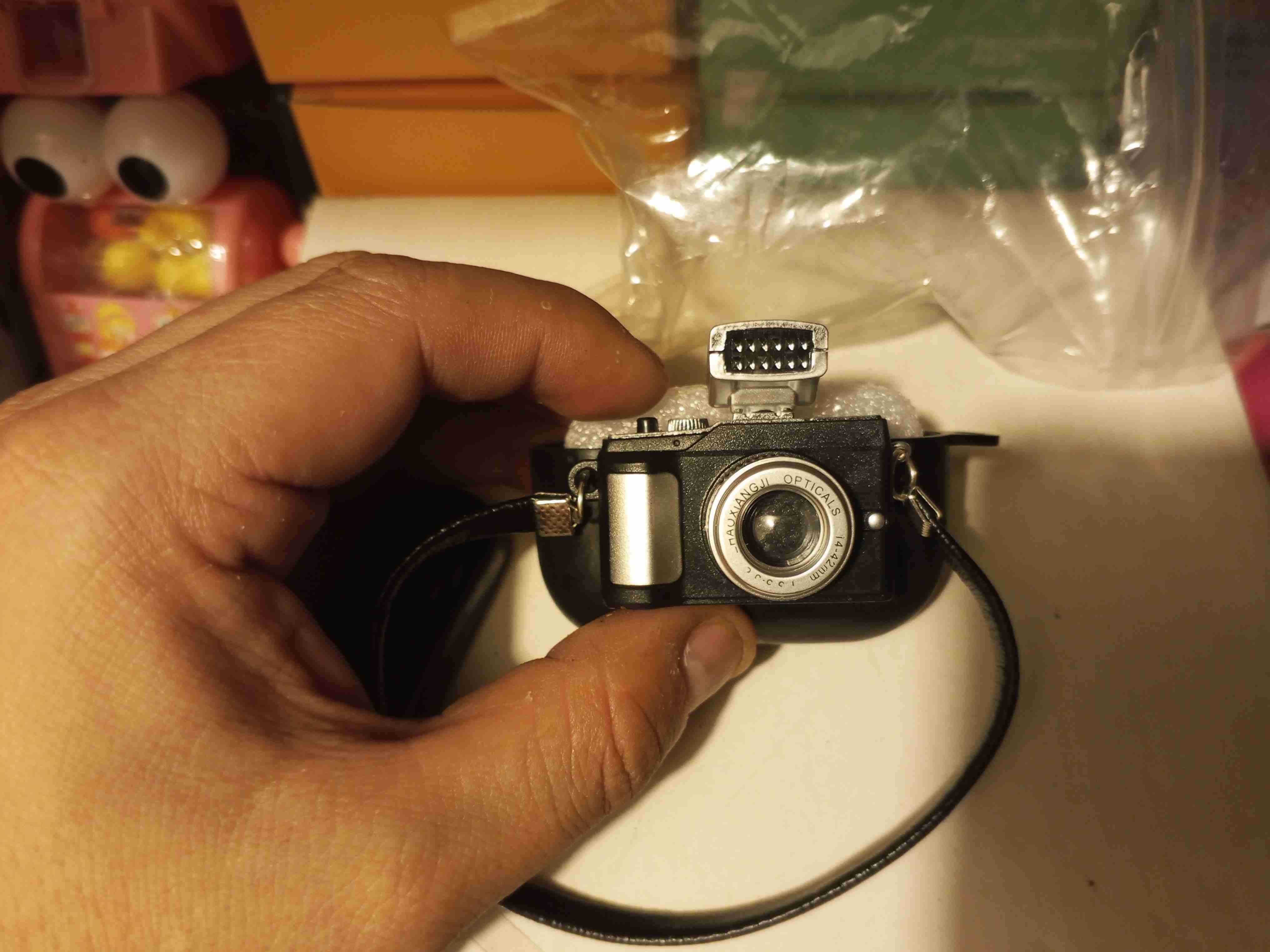 Funda de airphone Mini cámara fotográfica vintage