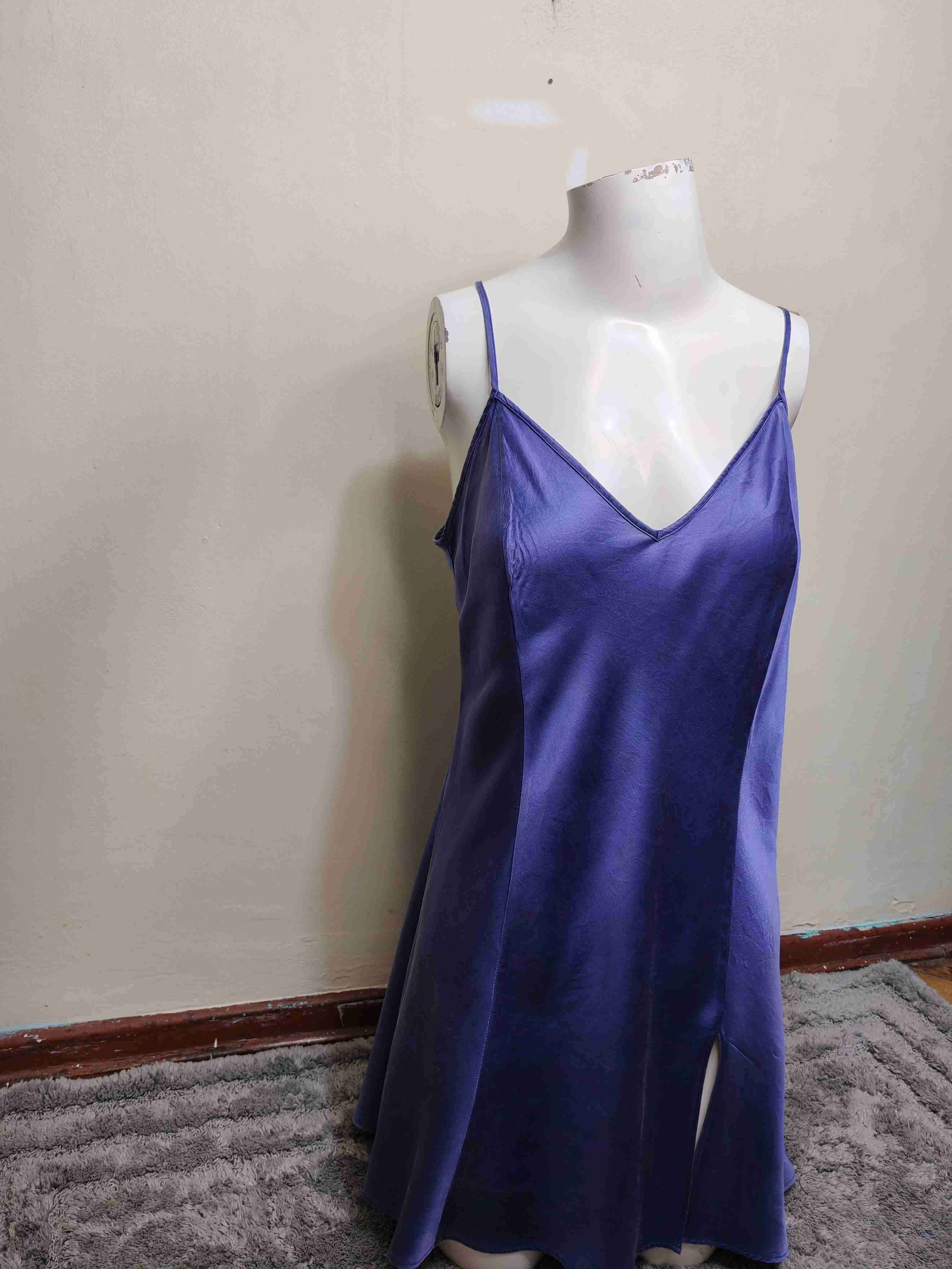 camisola Victoria's Secret satinado azul - miniatura 2