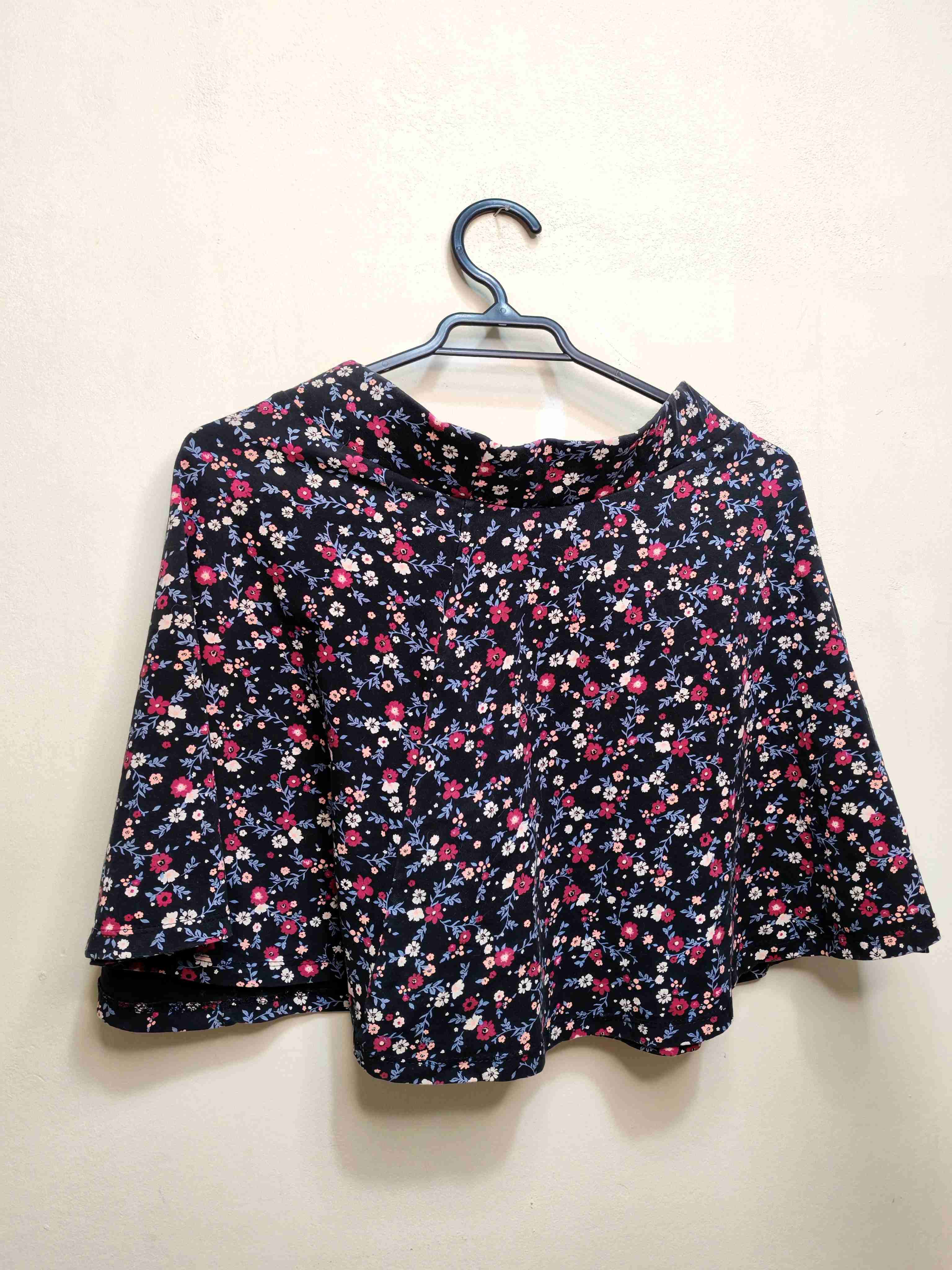 Falda corta floral talla M - miniatura 3