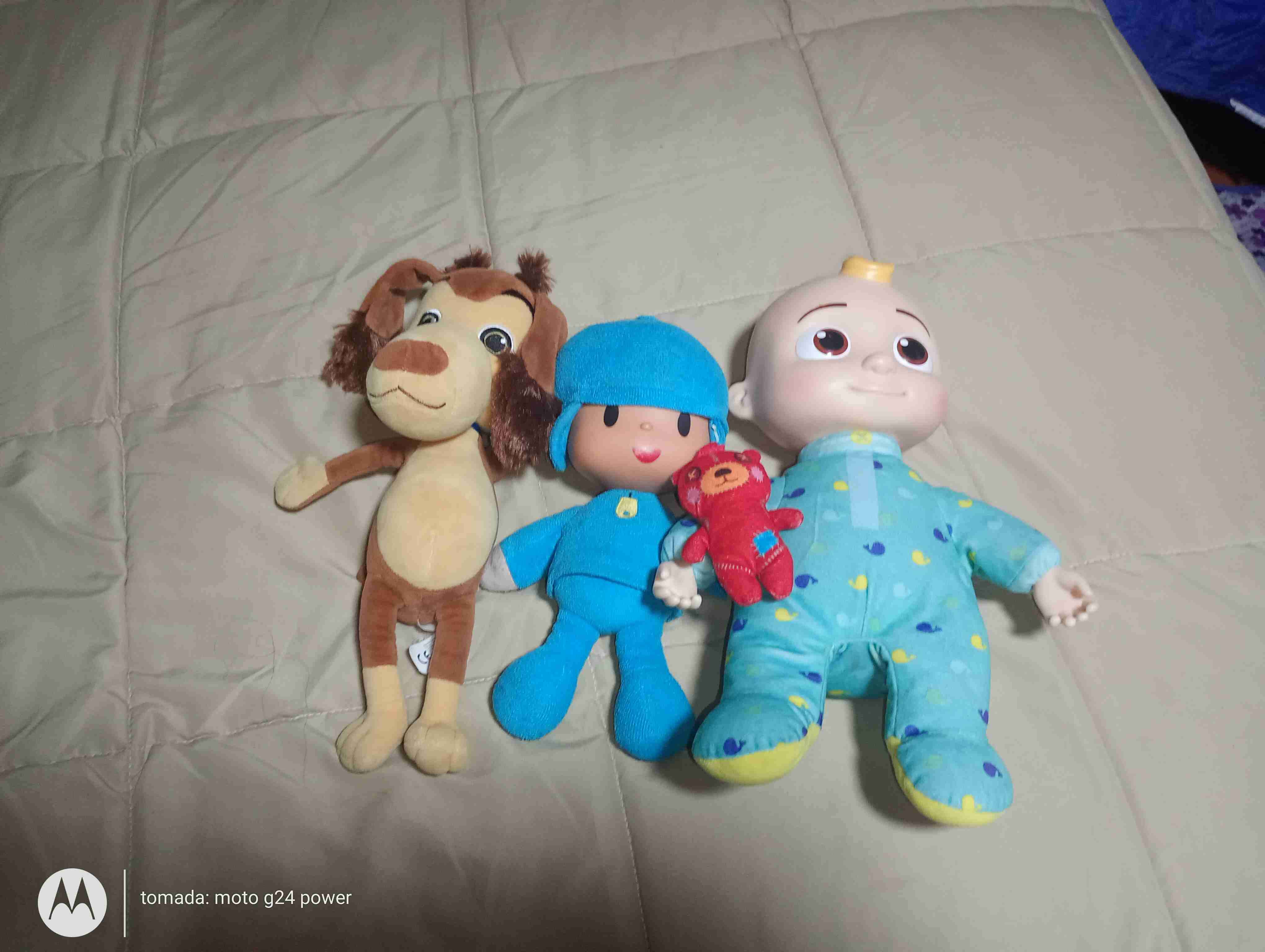 Peluches de personajes infantiles