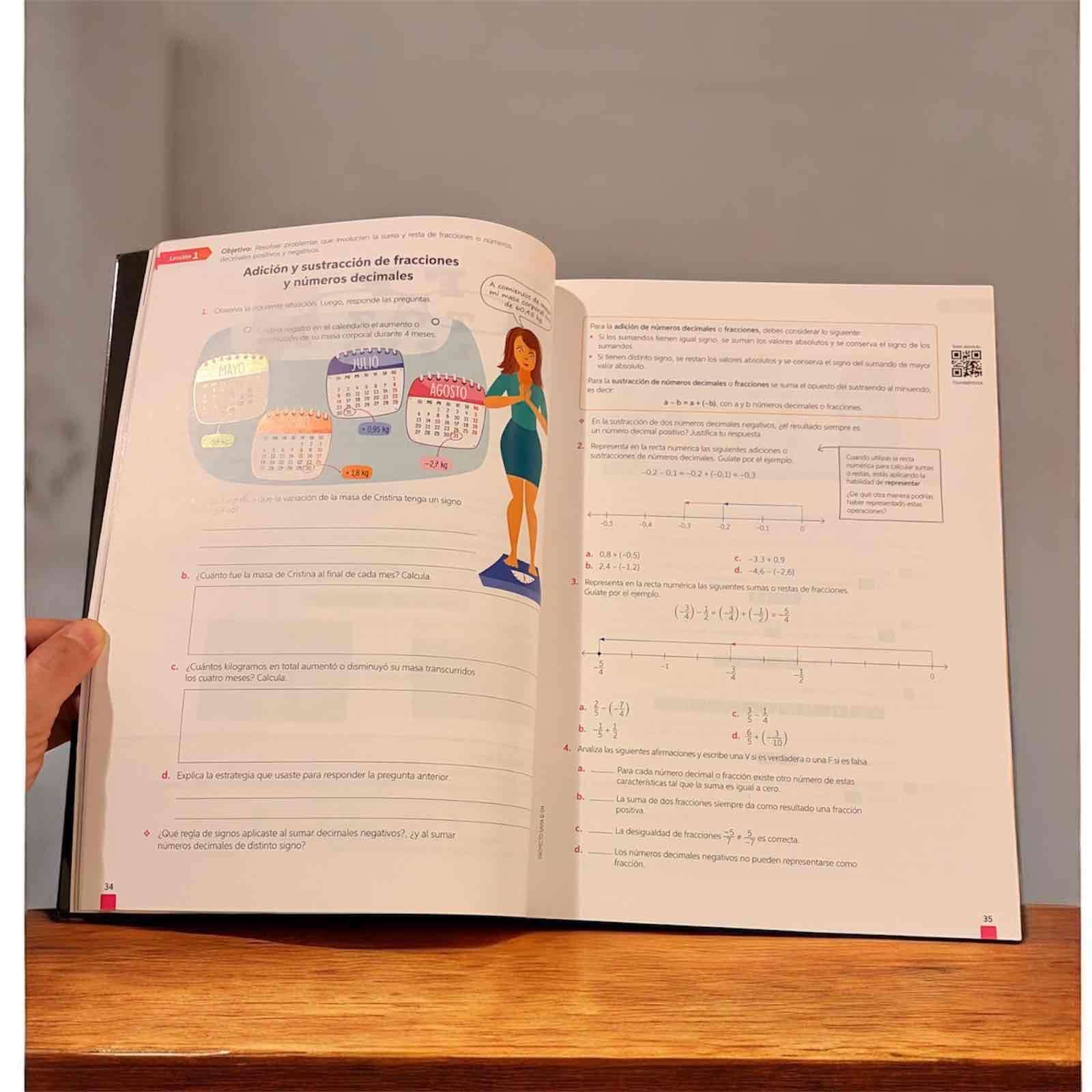 Libro Savla Matemática 8° Básico - miniatura 2