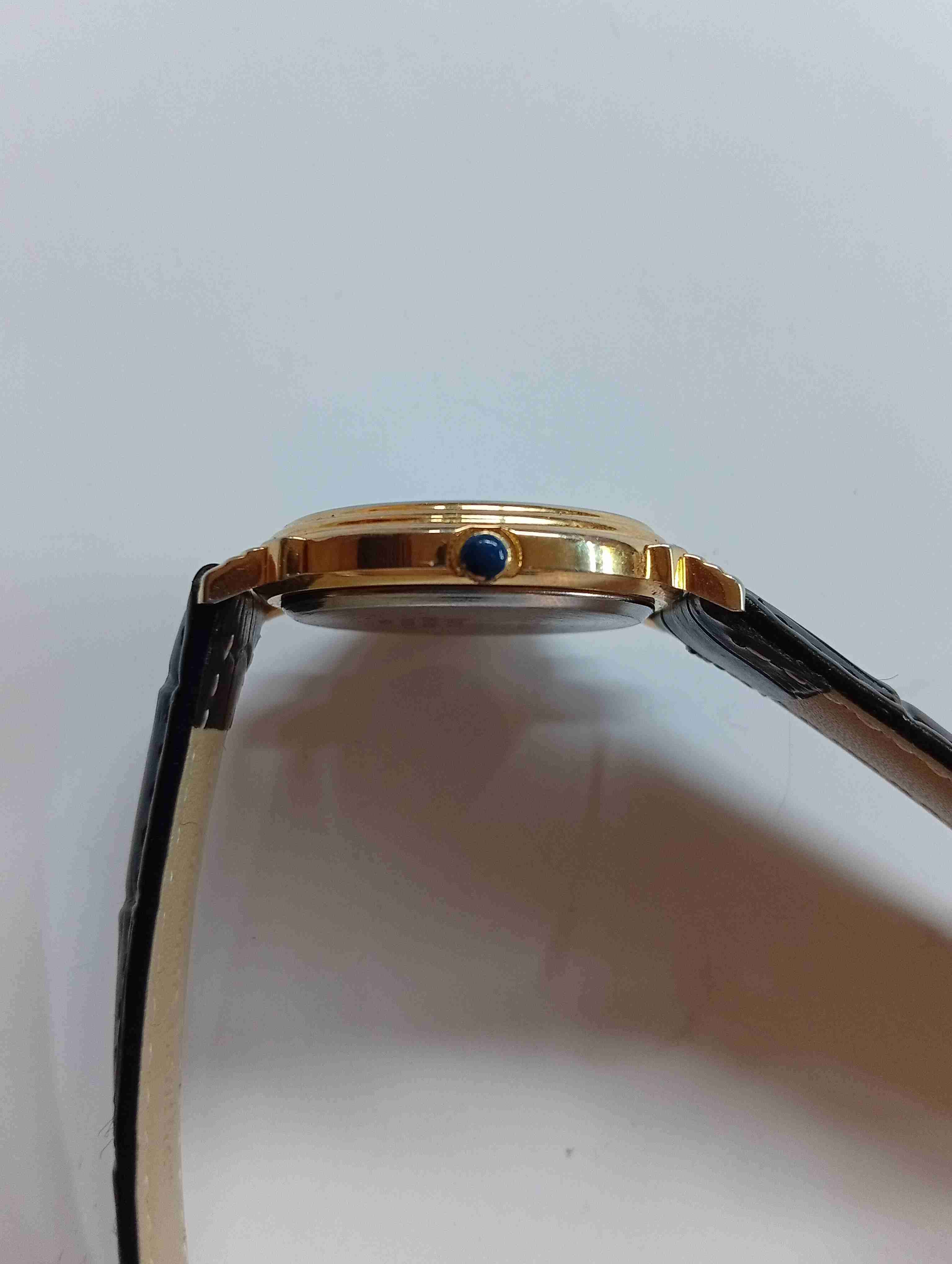 Reloj de pulsera dorado clásico cuarzo - miniatura 4