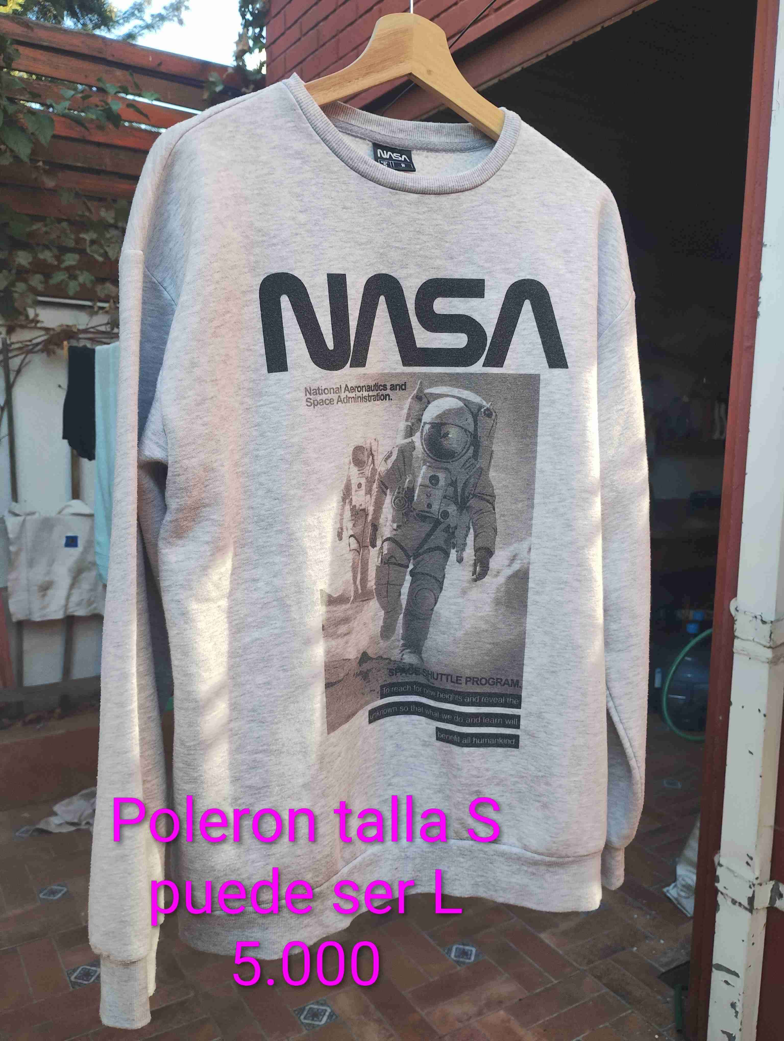 Polerón gris NASA