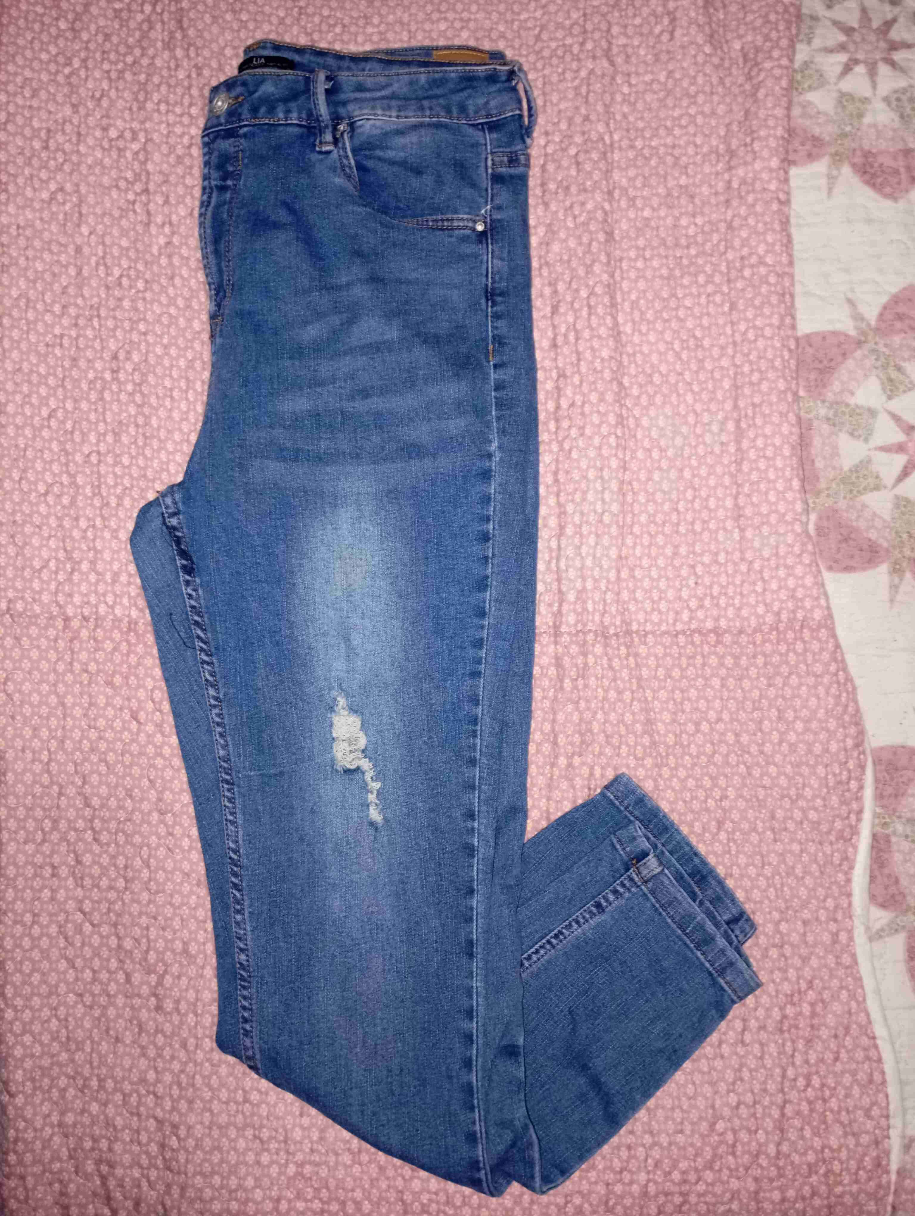 Jeans azul desgastado - miniatura 2