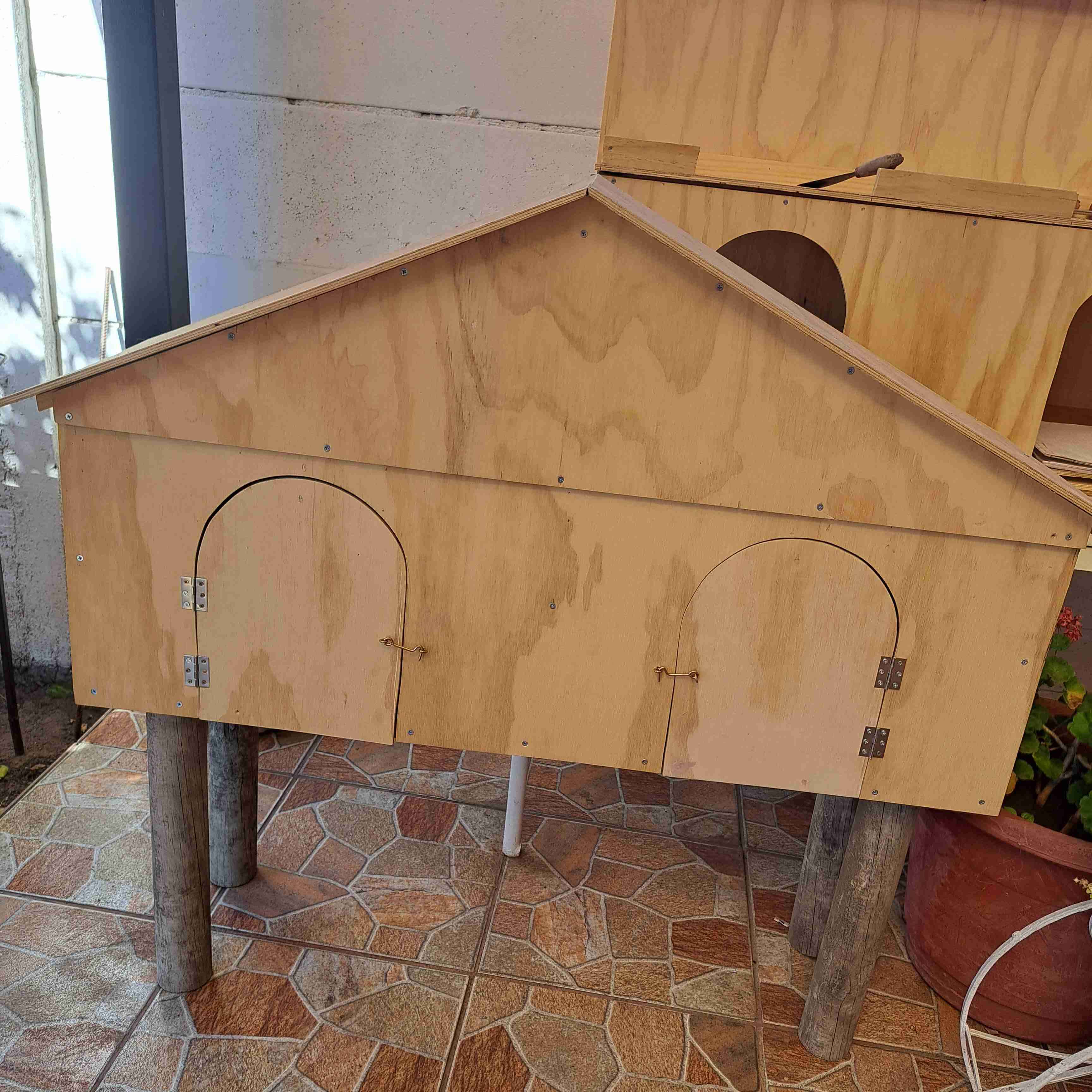 Gallinero para poner huevos y dormir - miniatura 4