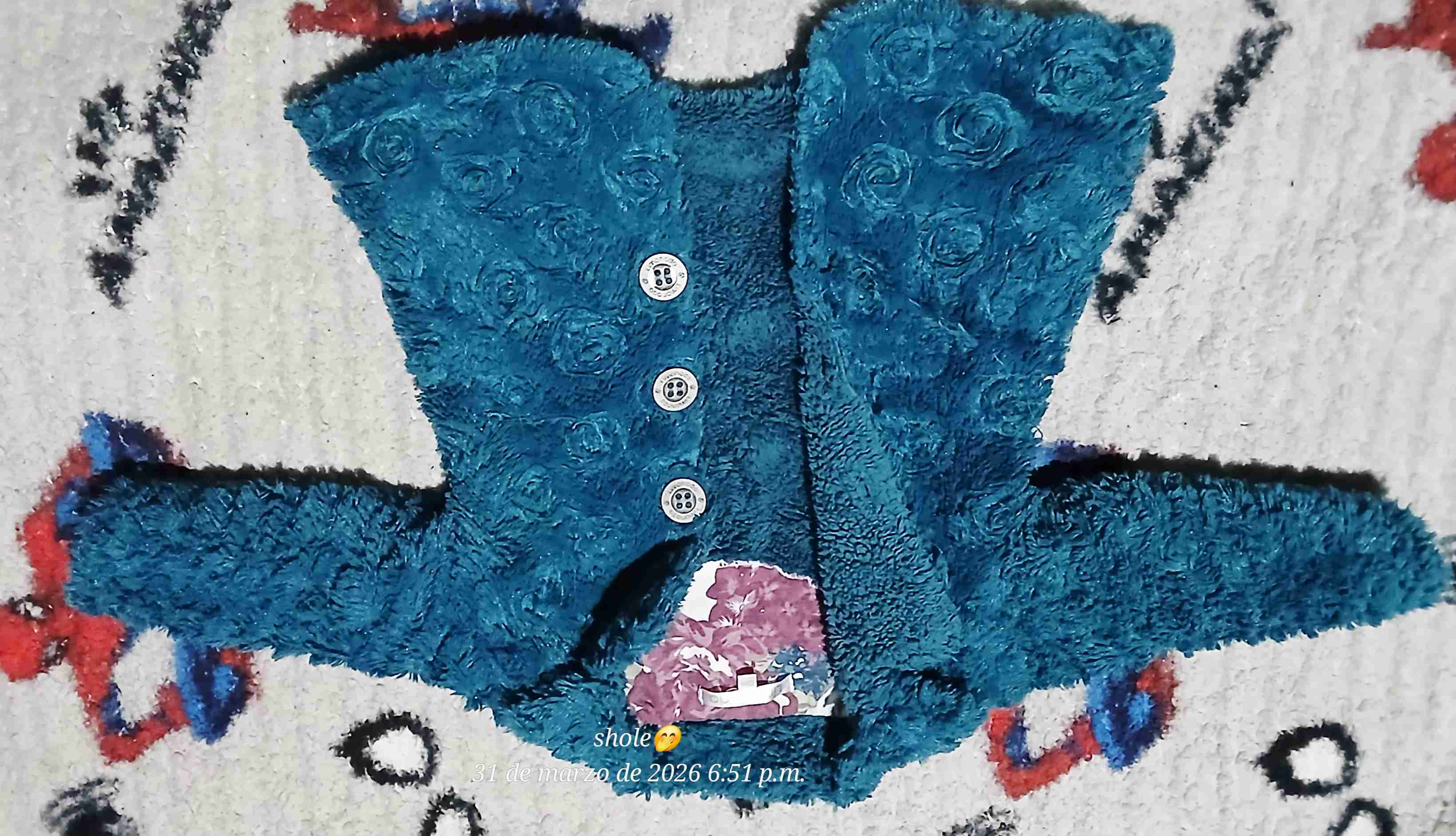 Enterito rosado polar para bebé - miniatura 2