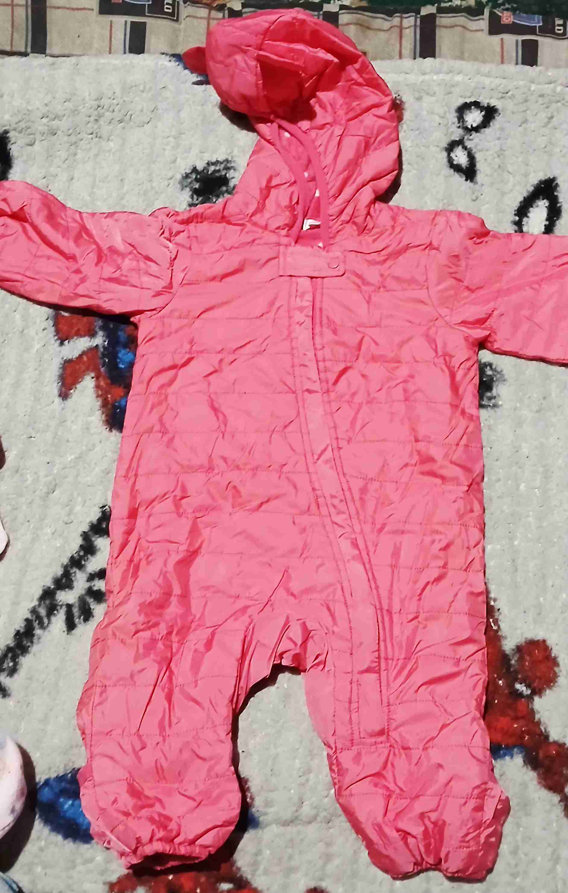 Enterito rosado para bebé